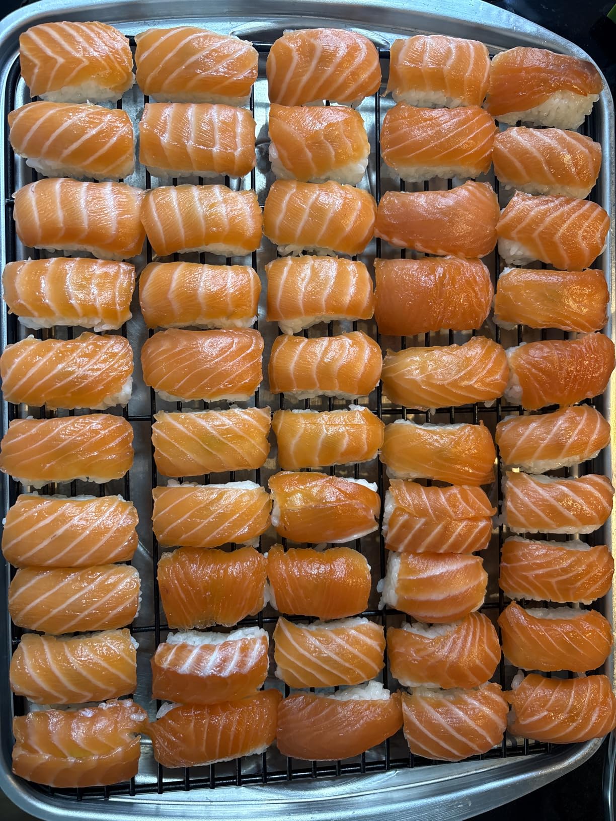 AYCCNH 10 in 1 Mini Japanese Onigiri Sushi Mold, Nigiri Bento Rice Ball Mold Rectangular Sushi Maker customer photo 1