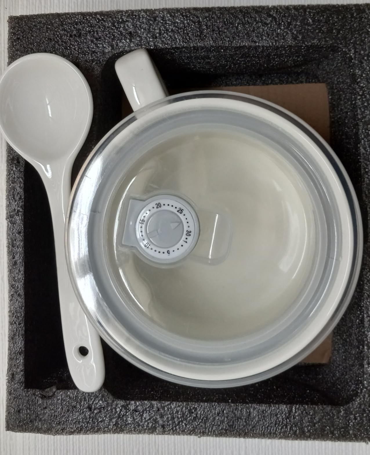 Soup Bowls with Handles & Spoons, 30oz Ceramic Ramen Bowl with Lid, Large Soup Mugs/Cups for Instant Noodle, Big Cereal Bowls for Oatmeal, Soup Containers with Lids, Set of 2, Sky Blue customer photo 1