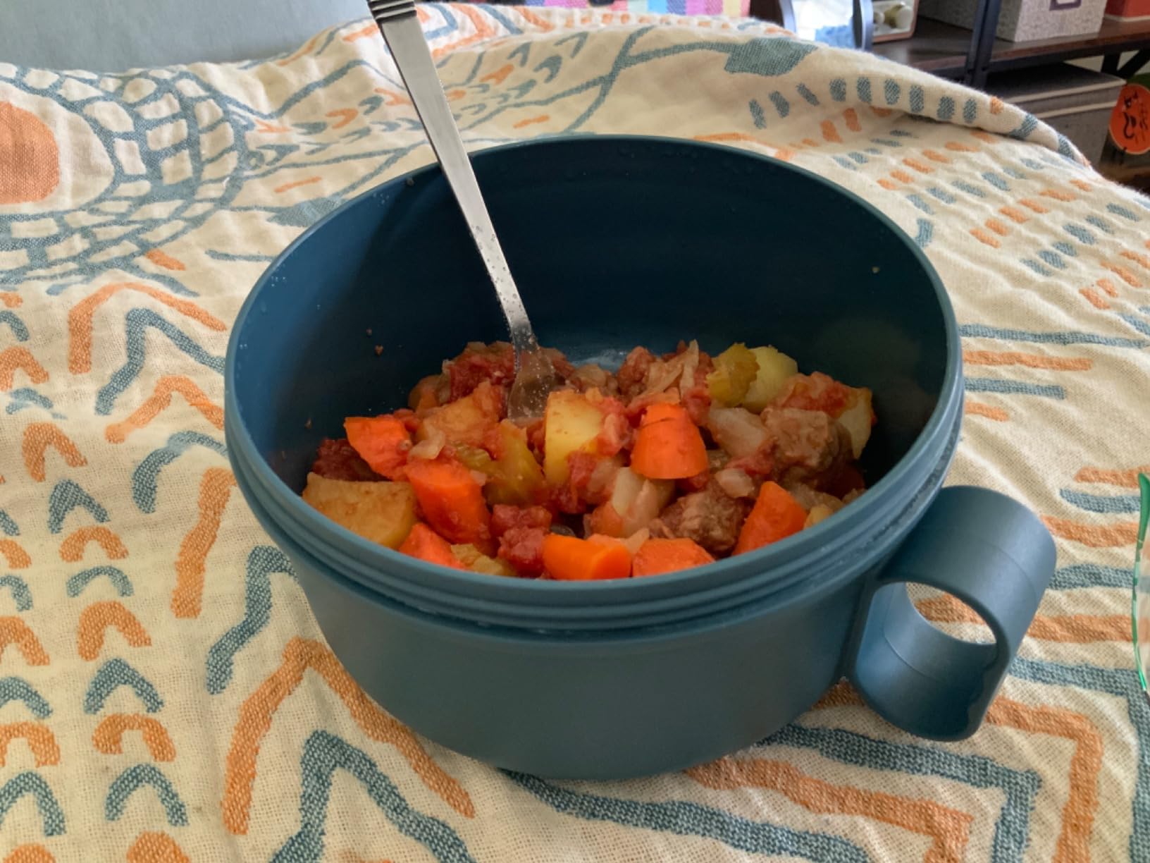 AI LOVE PEACE Microwaveable Ramen Noodle Bowl Cooker 40oz for Ramen, Rice, Pho, Soup, and Pasta, Dishwasher Safe and Portable, Ideal for Home, Office, Dorm, or Gift customer photo 2