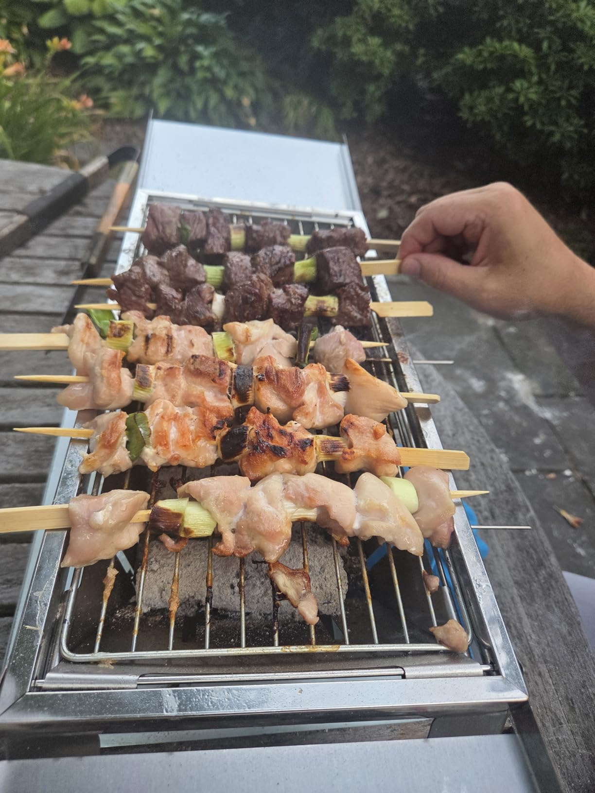 Nomad Fire 100% All-Natural Hardwood Charcoal | 10 LBS | Thai-Style Binchotan | Long Burning (4-6 hrs), High Heat, Low Ash, Low Smoke customer photo 1