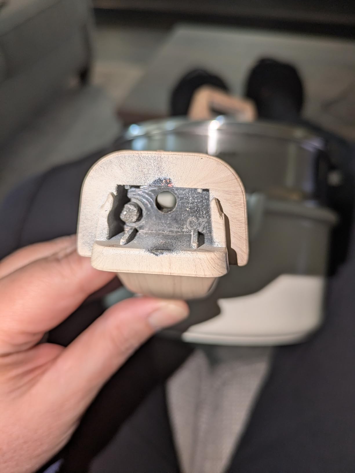 CAROTE 21Pcs Pots and Pans Set, Nonstick Cookware Sets, White Granite Induction Cookware Non Stick Cooking Set w/Frying Pans & Saucepans(PFOS, PFOA Free) customer photo 2