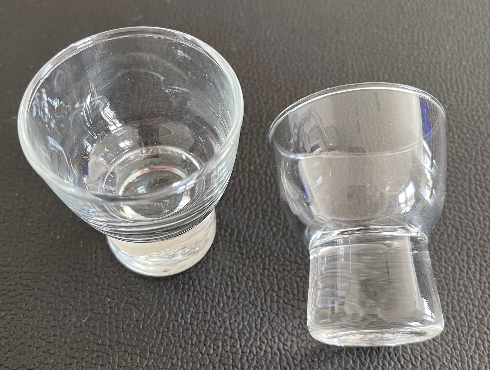 LEMONSODA Haiku Sake Shot Glass Set- 2oz Crystal Shot Glasses for Sake, Tequila, Whiskey, Vodka, Gin - Set of 12 customer photo 2