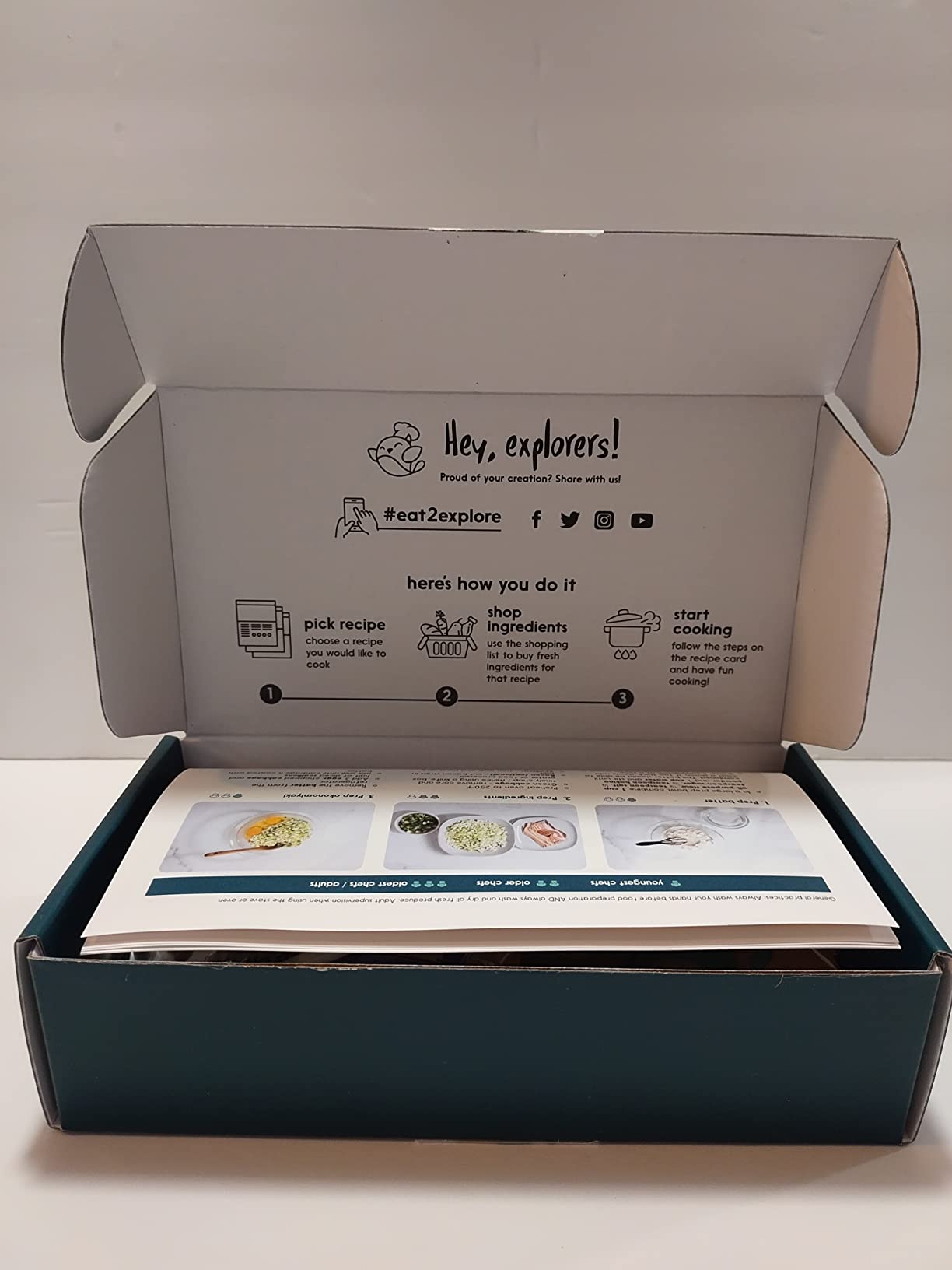 eat2explore Cooking Kits for Kids 17 Pcs - Interactive & Educational Kids Cooking Sets Real for Ages 5 and Up,3 Recipe Cards & Global Ingredients - Fun for Young Chefs (Japan Edition) customer photo 2