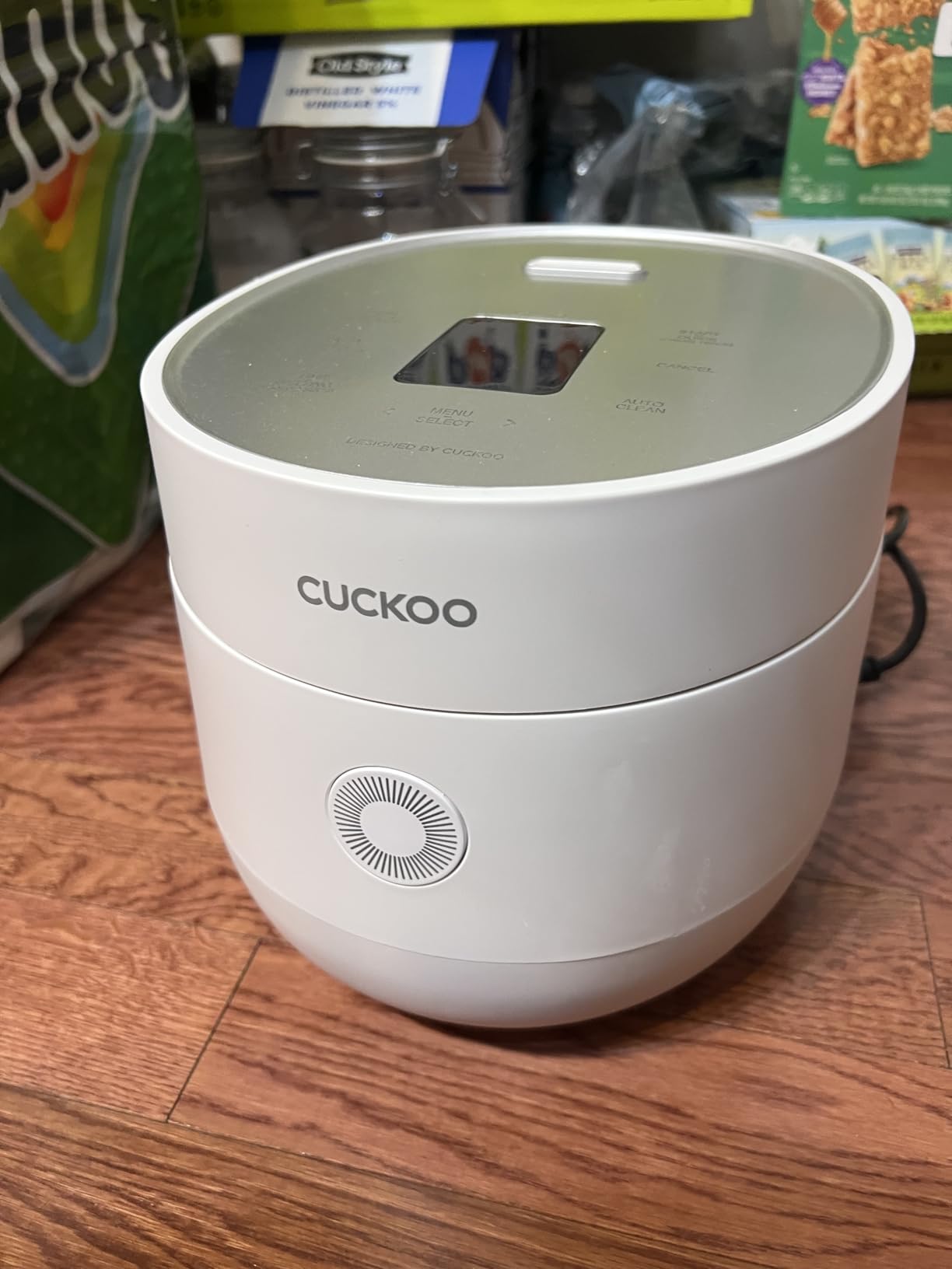 CUCKOO Micom Rice Cooker 3-Cup Uncooked / 6-Cup Cooked with Nonstick Inner Pot, Small Rice Maker with 8 Menu Options, Fuzzy Logic Technology, Auto Clean, Quick Rice Mode, Gray (CR-0375FG) customer photo 1