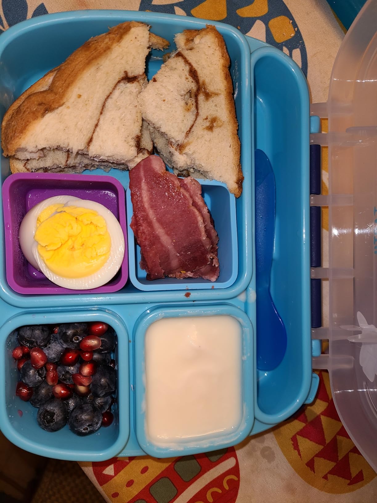 IELEK Silicone Lunch Box Dividers Square Bento Box Bundle Divider Accessories Meal Prep Containers Dishwasher Safe customer photo 2