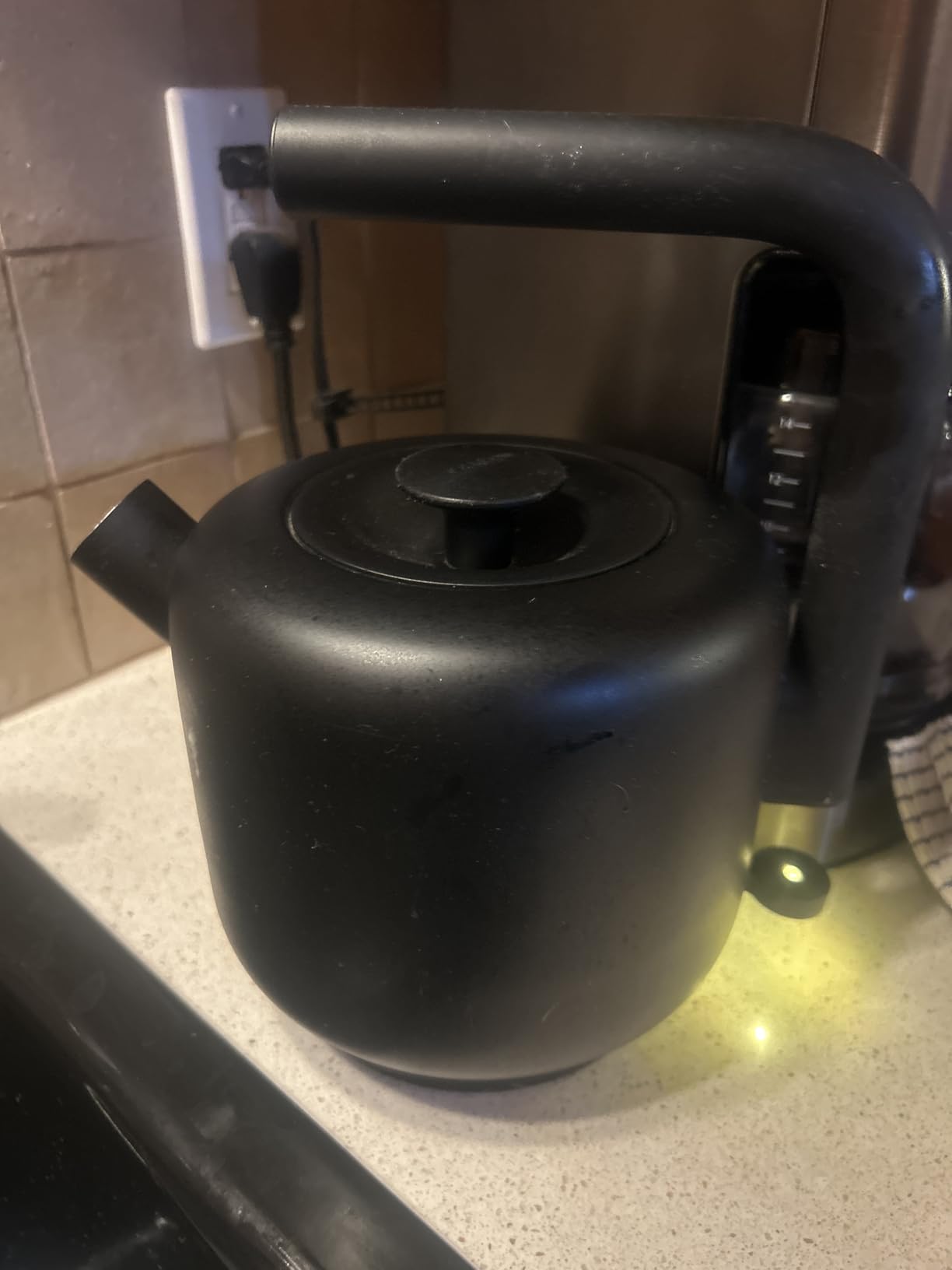 Fellow Electric Clyde Kettle - 1.5 Liter Capacity - Modern Twist On Stovetop Design, All-Purpose, Stainless Steel - Warm Water for Ramen, Oatmeal, Tea, Coffee & more - Large Capacity customer photo 1