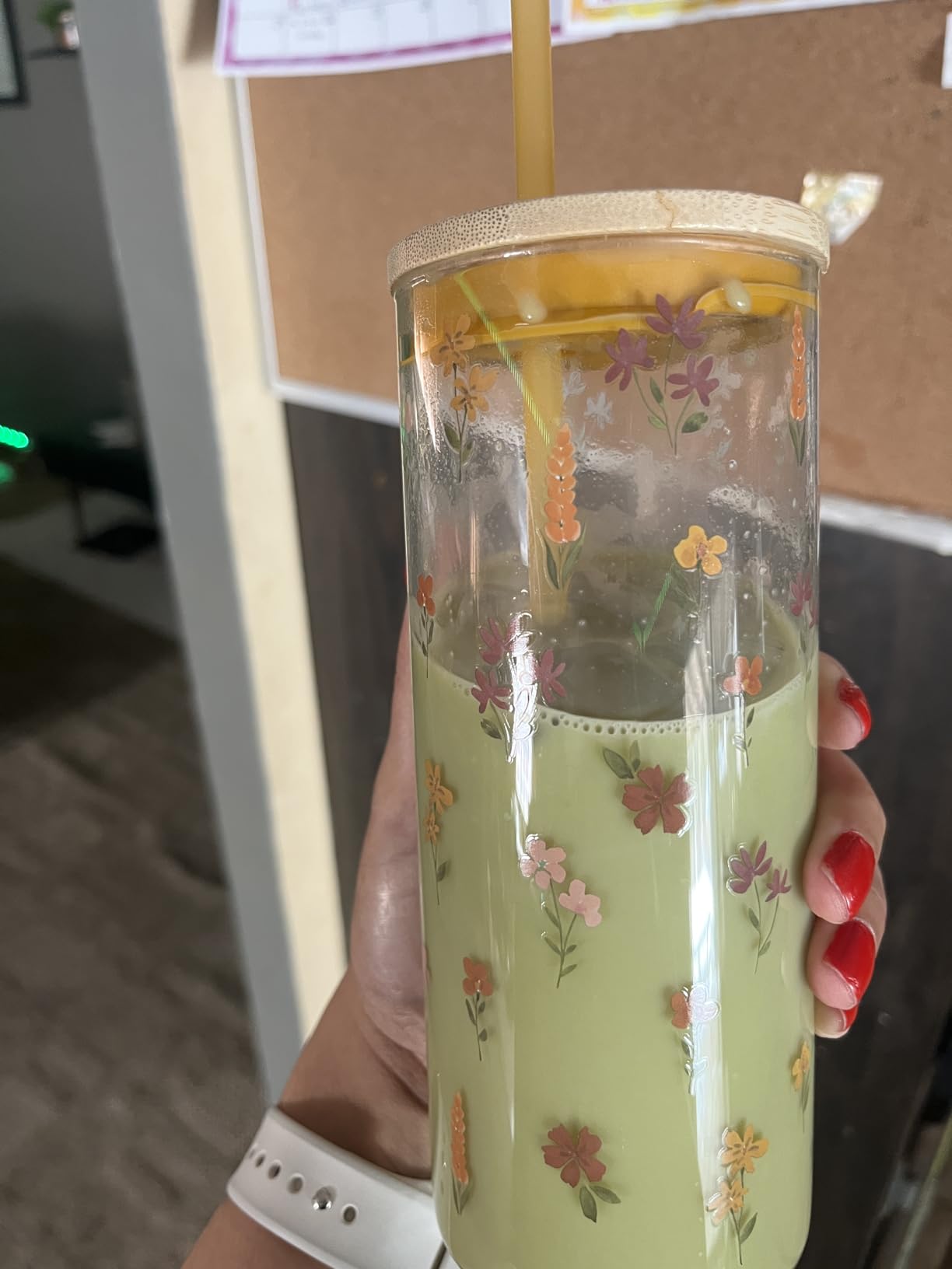 Taruzil Matcha Whisk Set with Matcha Bowl, Matcha Bamboo Whisk, Scoop, Sifter, Matcha Whisk Holder Unique Gifts for Women Mom Her Girl Friend Home Kitchen Decor Gifts for Christmas, Birthday customer photo 1