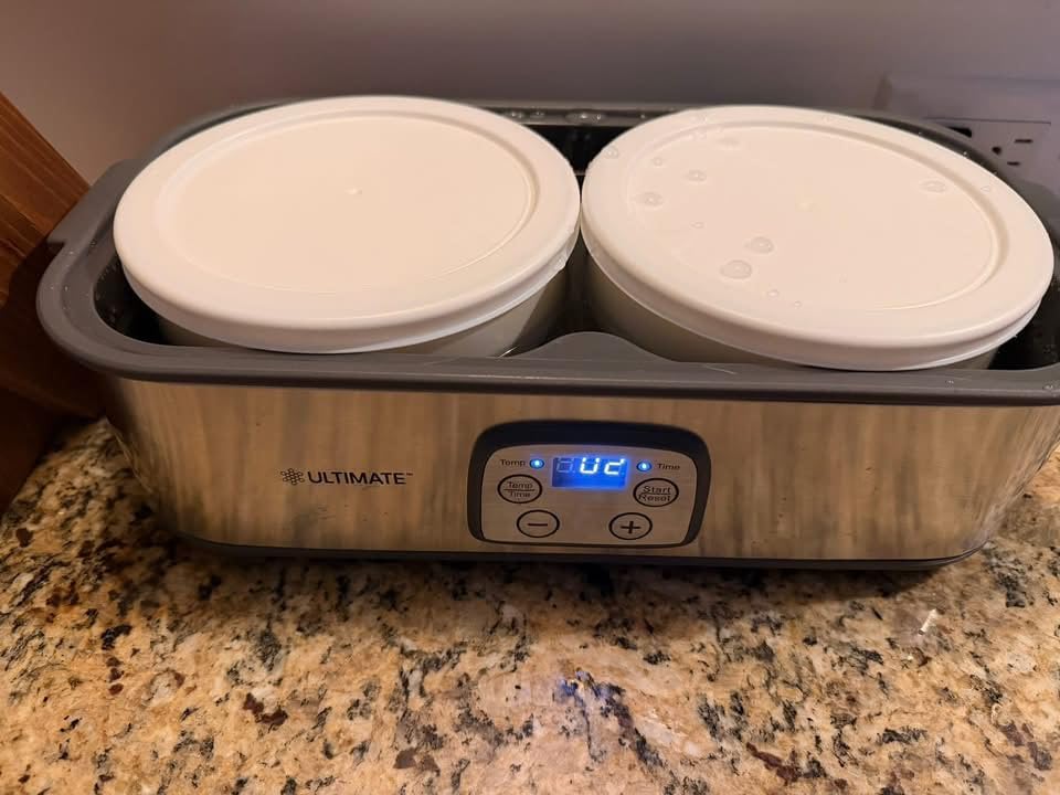 Ultimate Probiotic Yogurt Maker with Adjustable Temperature & Time Control - Make Trillions of Live Probiotics & Get Better Gut Health - ULTIMATE LIFETIME WARRANTY - Wellness Gifts for Men & Women customer photo 2