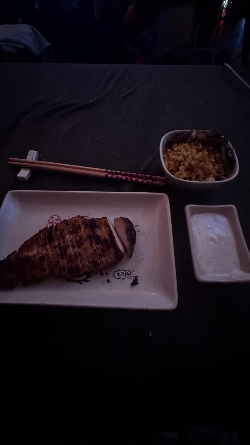 10 pcs Japanese Sushi Plate Sets Serving Platters and Trays for Entertaining Sushi Dishes Set Plates Sushi Plates Traditional Cuisine Dinnerware Sets with Chopsticks Blue Plum customer photo 1