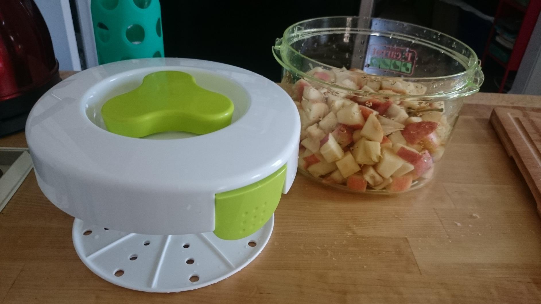JapanBargain 3872, Japanese Plastic Tsukemono Pickle Press Maker, Made in Japan, 1.0 Liter customer photo 2