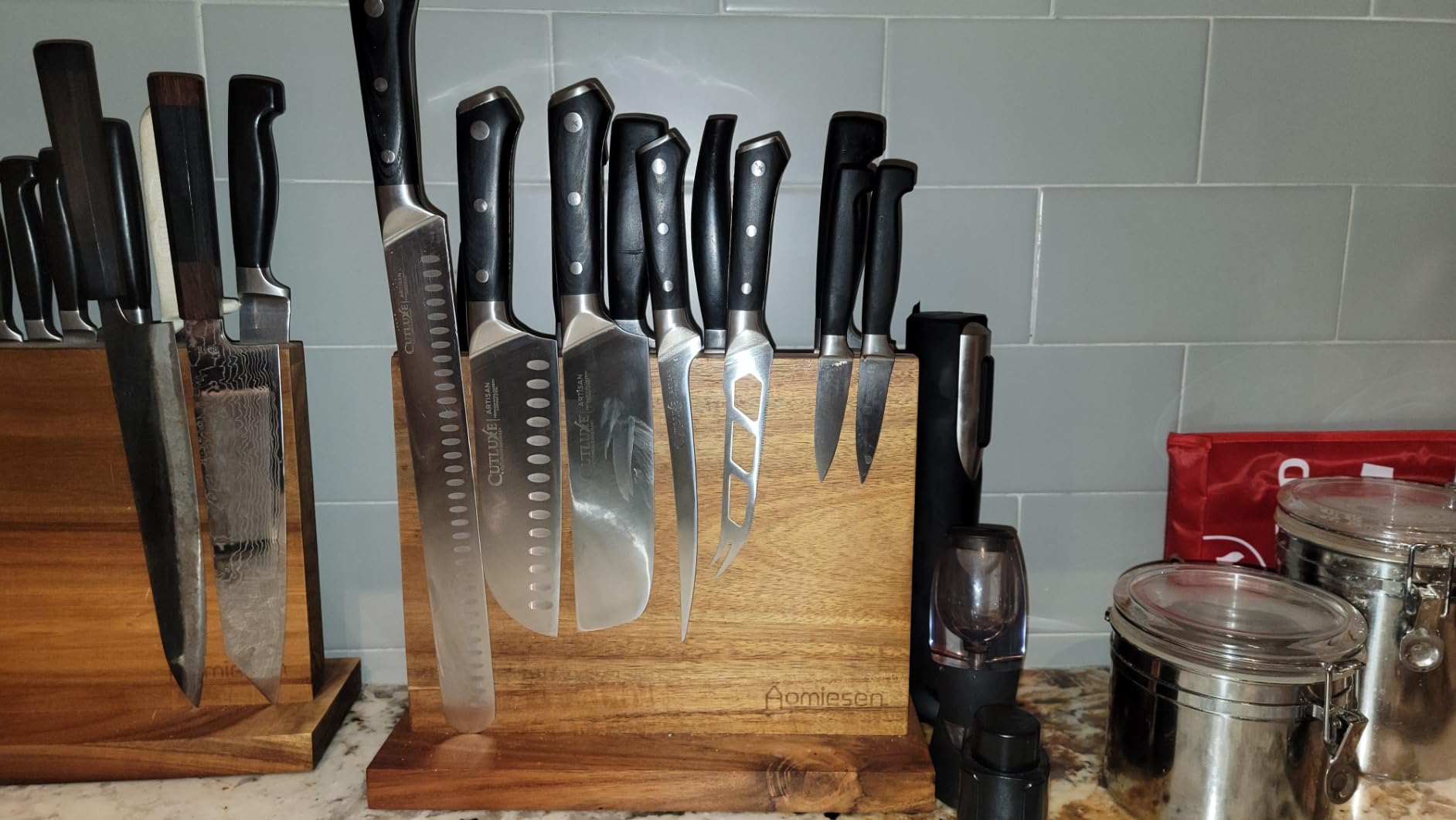 Cutluxe Nakiri Knife - Ultra Sharp 7