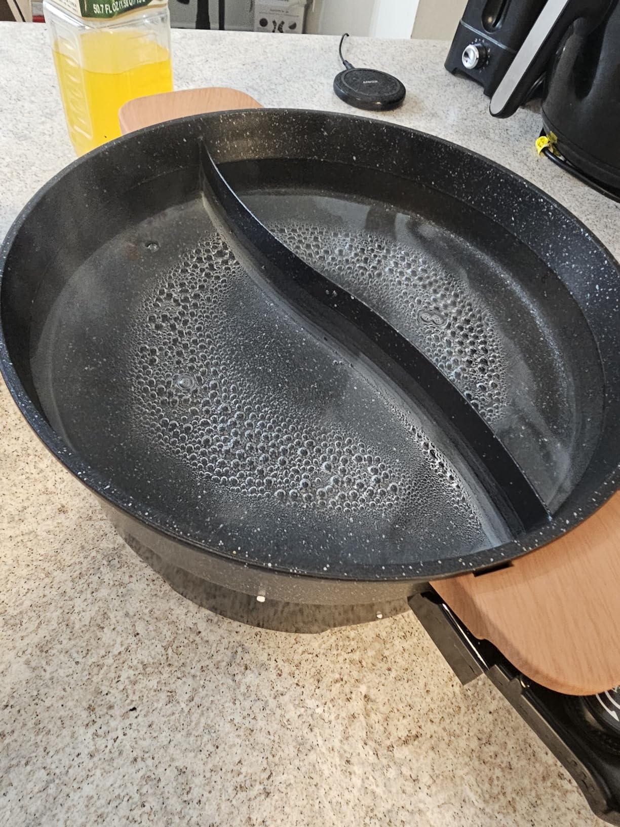 Hot Pot Electric - Portable Electric Hot Pot Cooker - Hot Pot Electric with Divider - Chinese Hot Pot, Shabu Shabu Hot Pot - Versatile Hot Pot Cookware - Hot Pot by Rolka customer photo 2