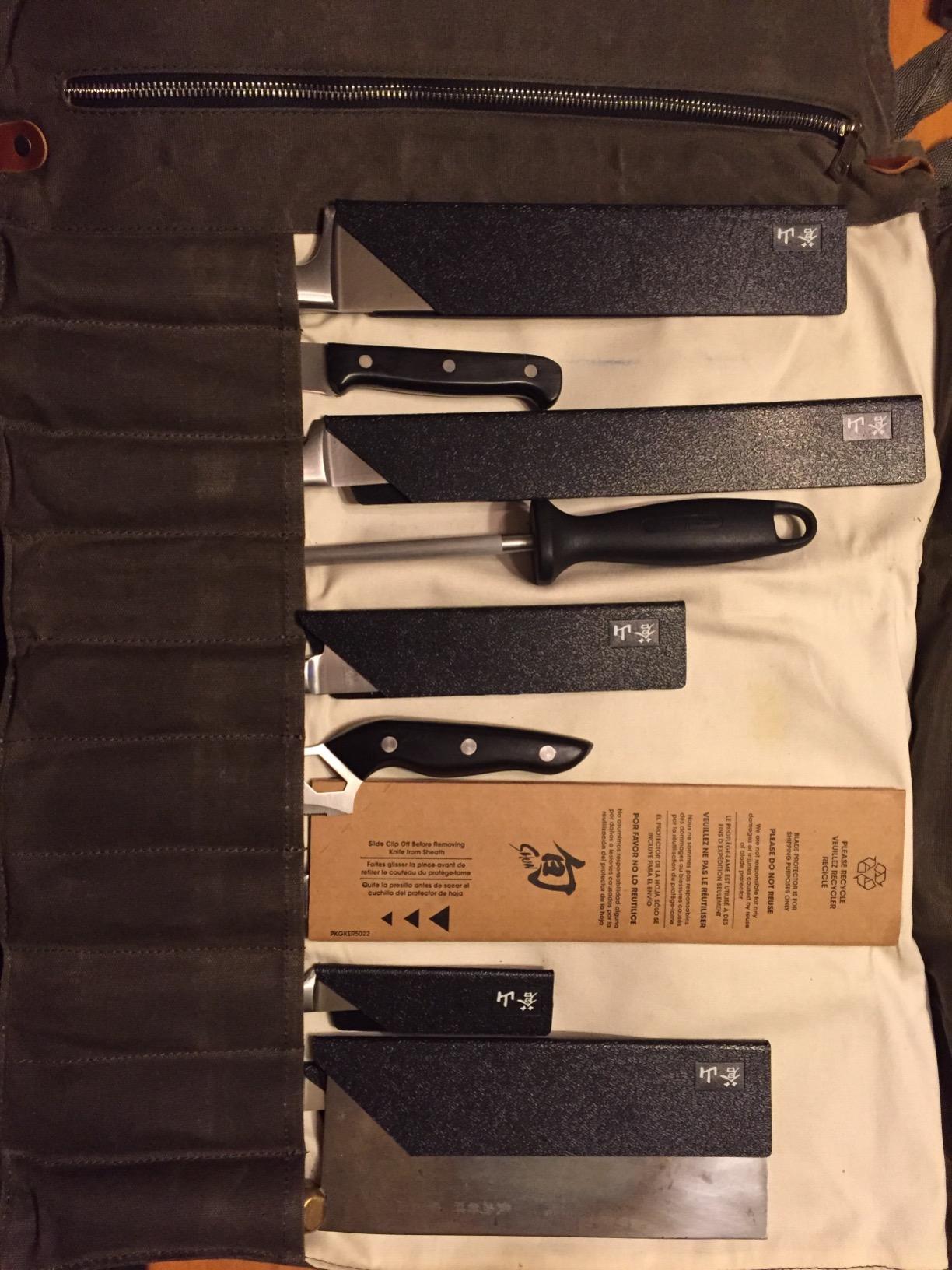 Cangshan 6-Piece Knife Edge Guard Set, 503633, Black customer photo 1