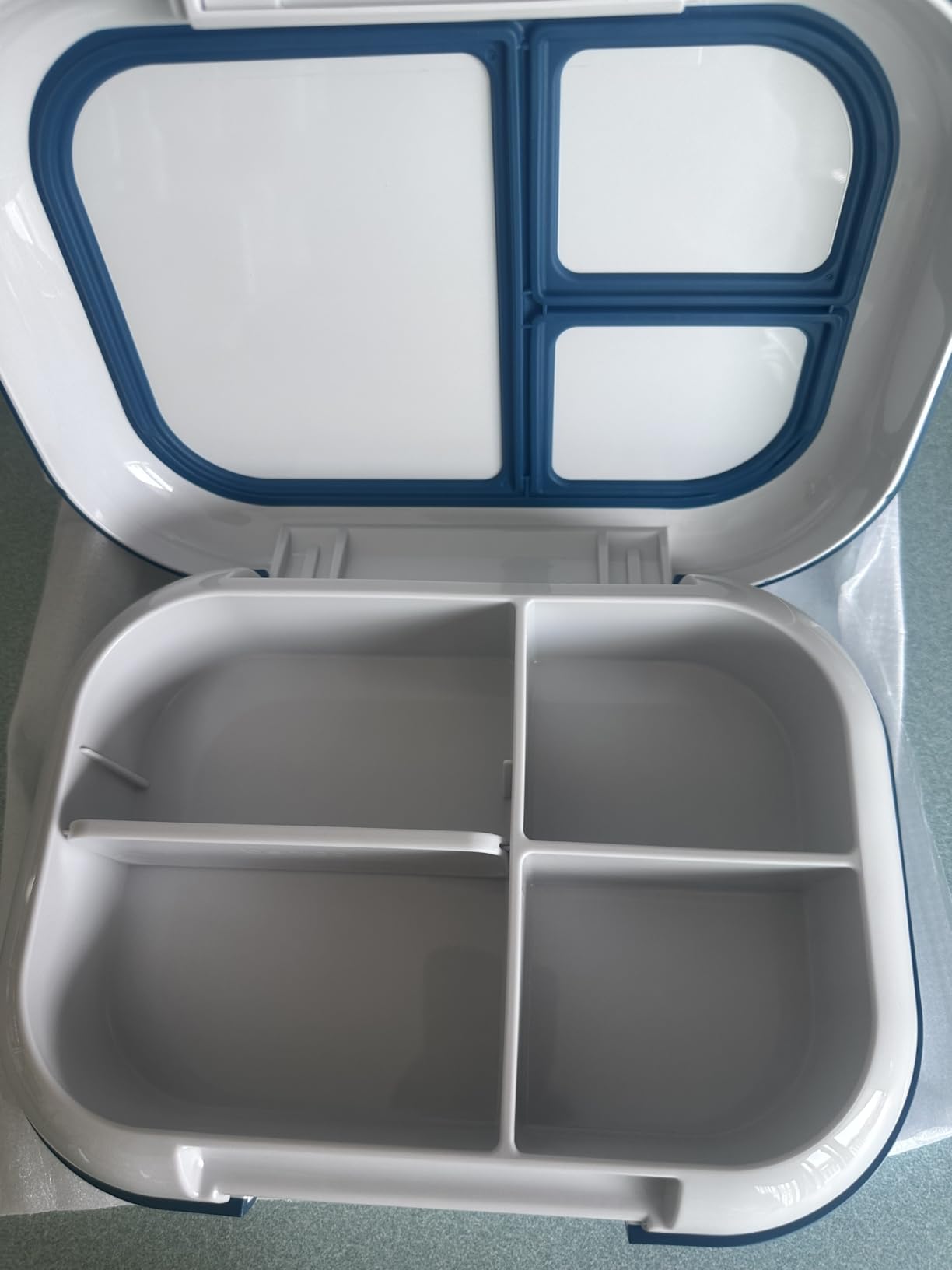 Bentgo Chill Max Leak-Proof XL Lunch Box - Included Ice Pack Keeps Food Cold; 5-Cup Capacity for Adults & Ages 8+, 3 or 4 Compartment Bento Box, BPA-Free, Dishwasher Safe (Lavender & Peach Blossom) customer photo 2