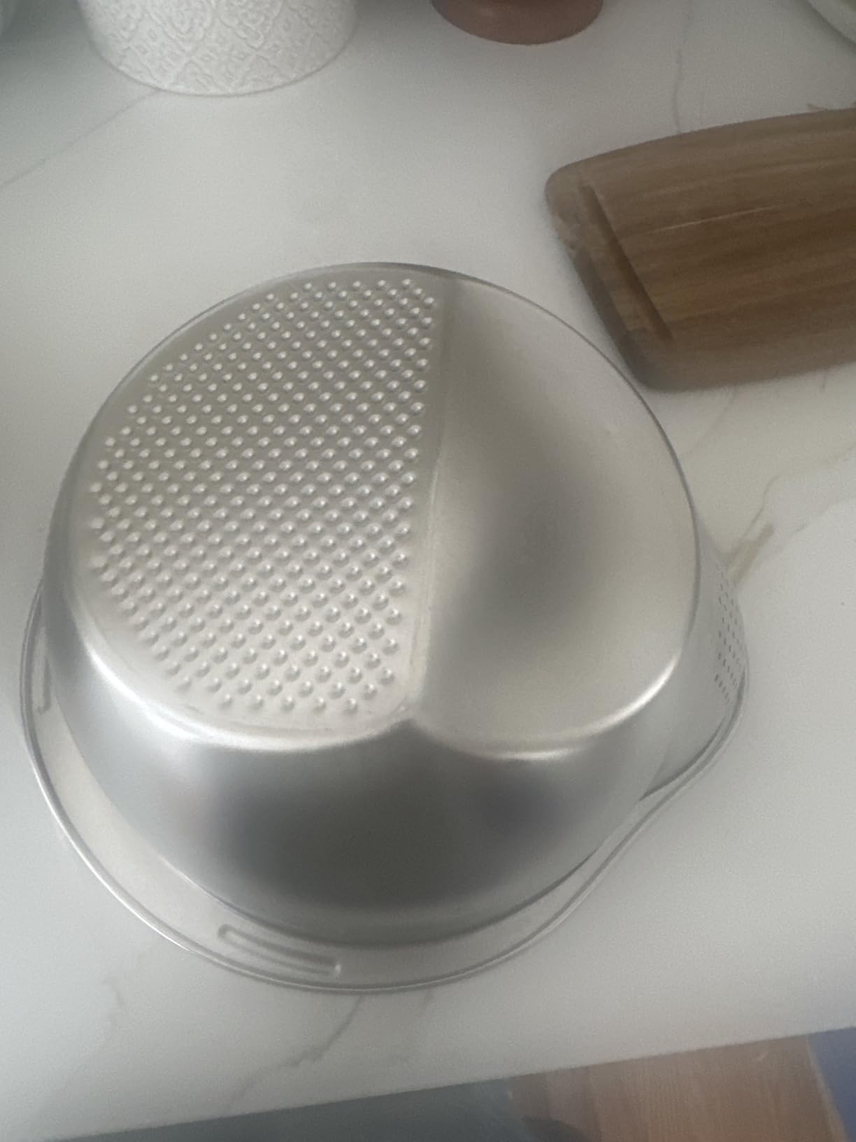Joyce Chen Stainless Steel Rice Strainer Bowl Rice Washer Colander customer photo 1
