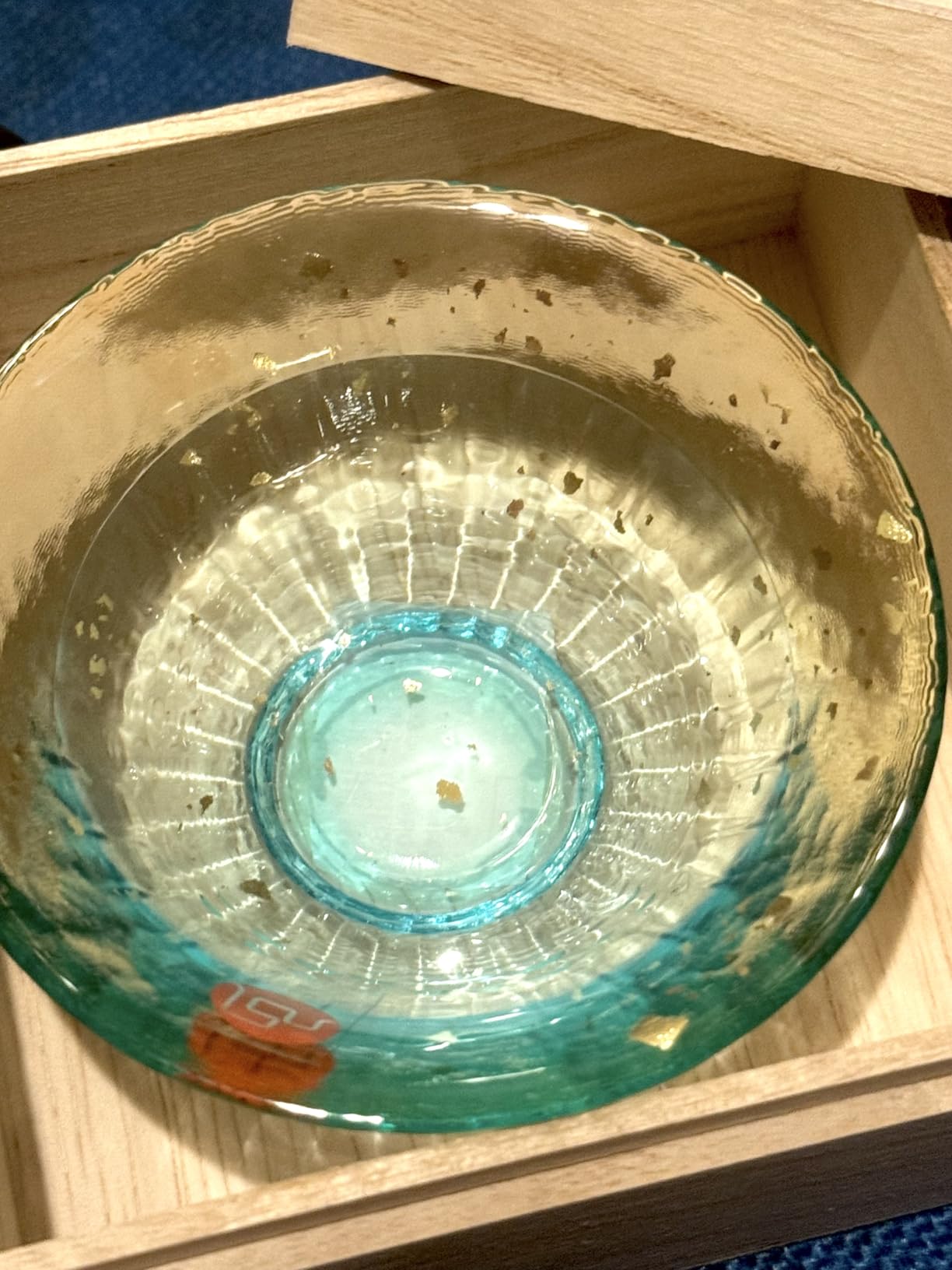 Japanese sake glass set Handcrafted Mini Glass Set Elegant Japanese Sake Cups Perfect for Any Occasion Made in Japan (Four Fish-Inspired Colors (4 pcs), Sake Glass (2.37-2.87 fl oz)) customer photo 1