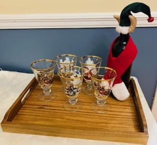 Amazon Basics Wooden Serving Tray, Acacia Wood, 17 x 12 in. customer photo 1