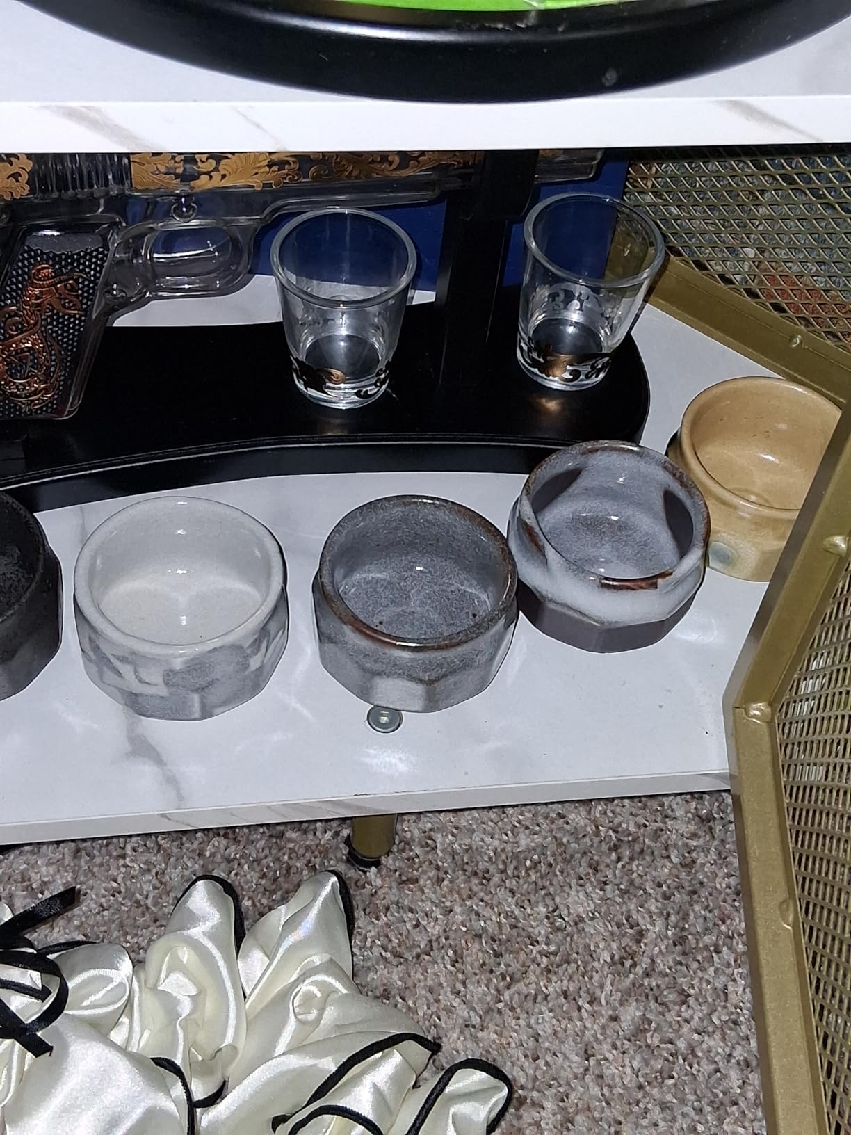 Japanese Traditional Mino Sake Cup (Set of 5) Wine Soju Porcelain Color Variety Sakazuki Cup Gifts (Tsuchimono Goyo) customer photo 2