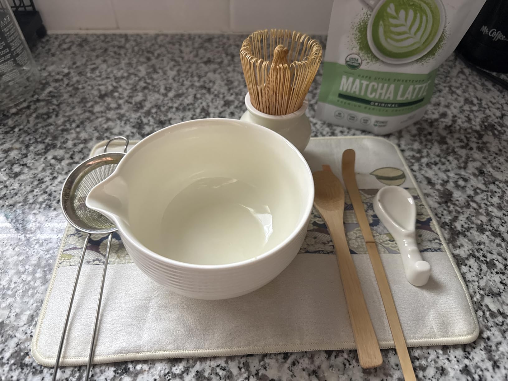 Clay&Fire Matcha Whisk Set, 9 pcs Ceramic Matcha Set, Gifts for Women,Matcha Bowl with Spout and Whisk, Matcha Kit for Matcha Lovers, Gift Mother's Day, Birthday, Anniversary customer photo 1