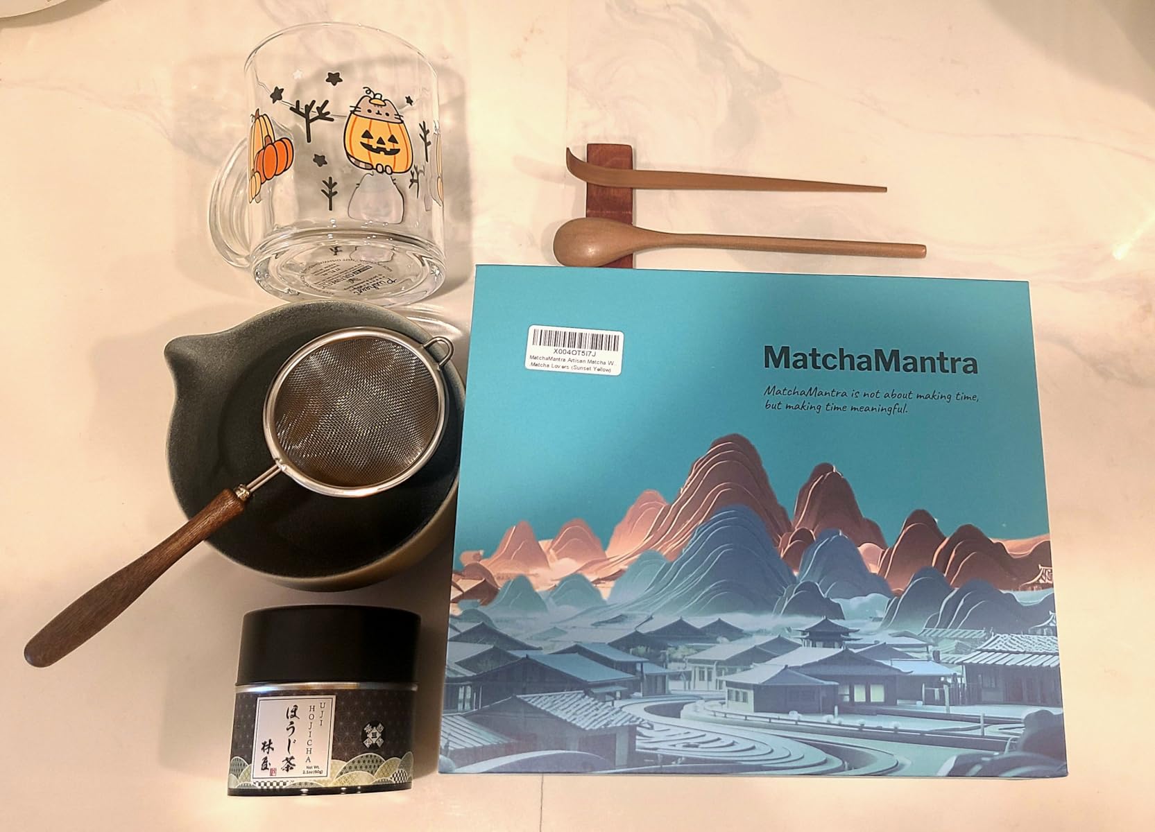 Premium Matcha Ceremony Set, Complete 9-Pcs Ritual Kit - Presented in Luxury Magnetic Gift Box, Perfect for Gifting or Self-Care customer photo 1
