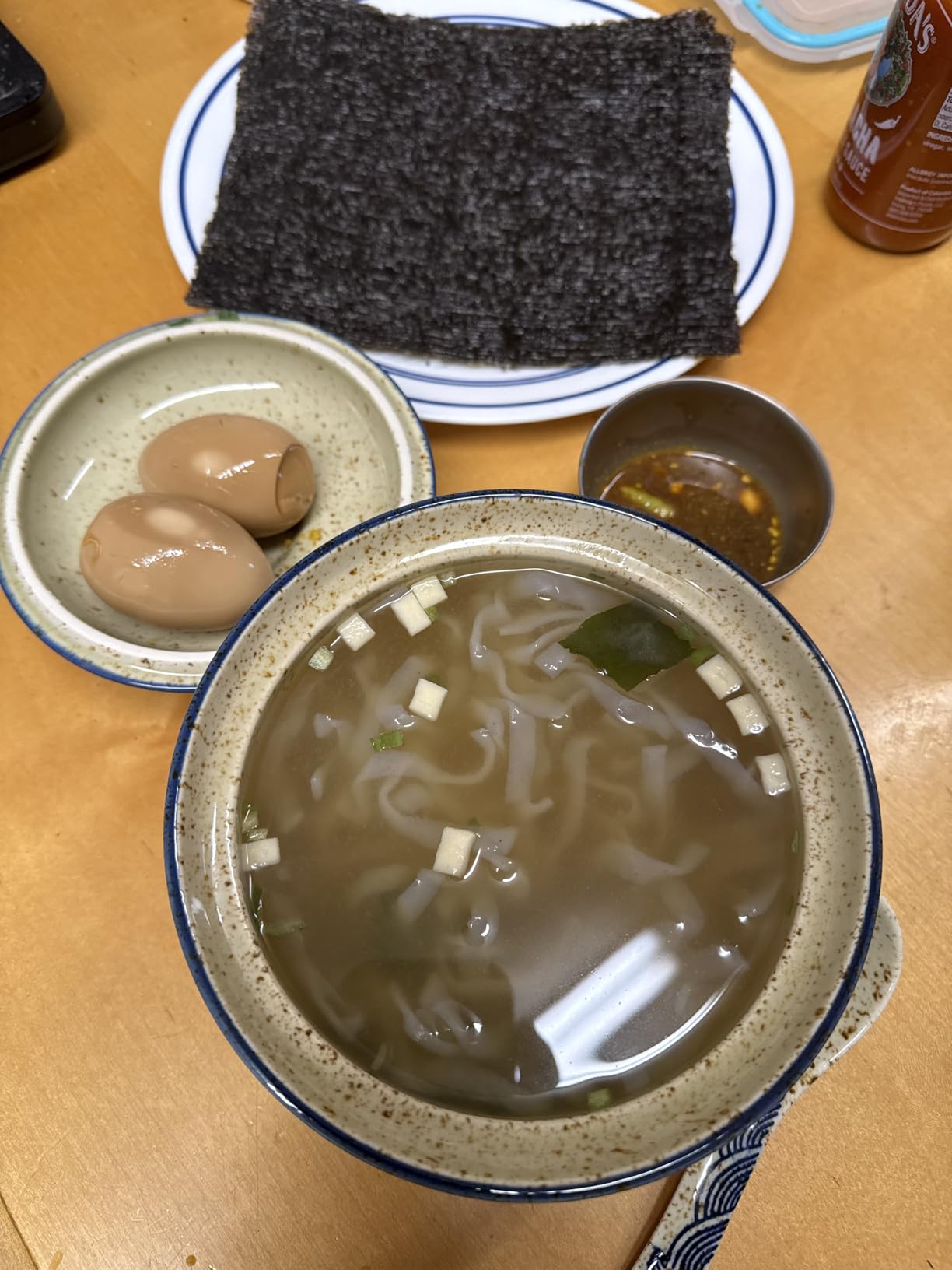 2 Pieces Ceramic Ramen Bowls, 25 Oz Large Soup Bowl with Lid, Spoon, Chopstick, Hand-painted Japanese Tableware for Noodles, Salad, Rice, Microwave Dishwasher safe customer photo 1