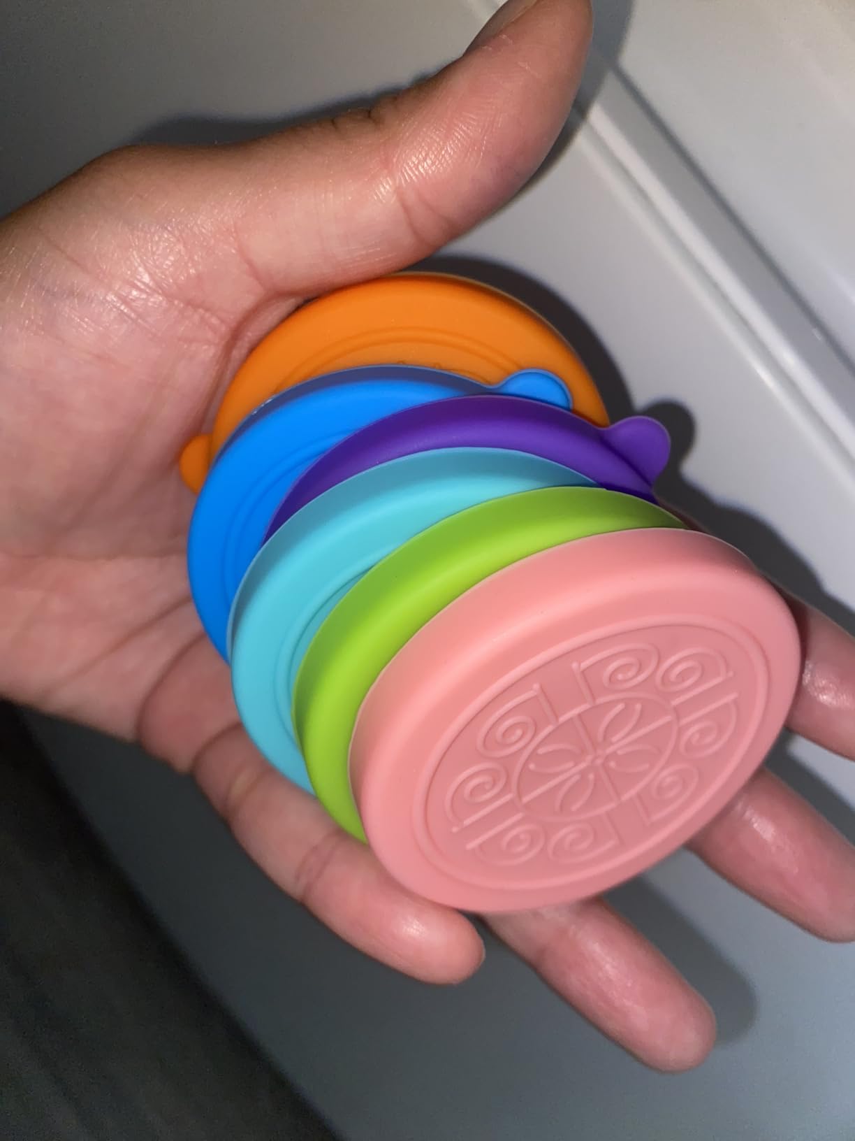 LIEMAND 6x1.6 oz Salad Dressing Container to Go, Leakproof Reusable Stainless Steel Small Container with Lid,Sauce Containers for Lunch box,Picnics,Travel,Office and Meal Prep customer photo 2