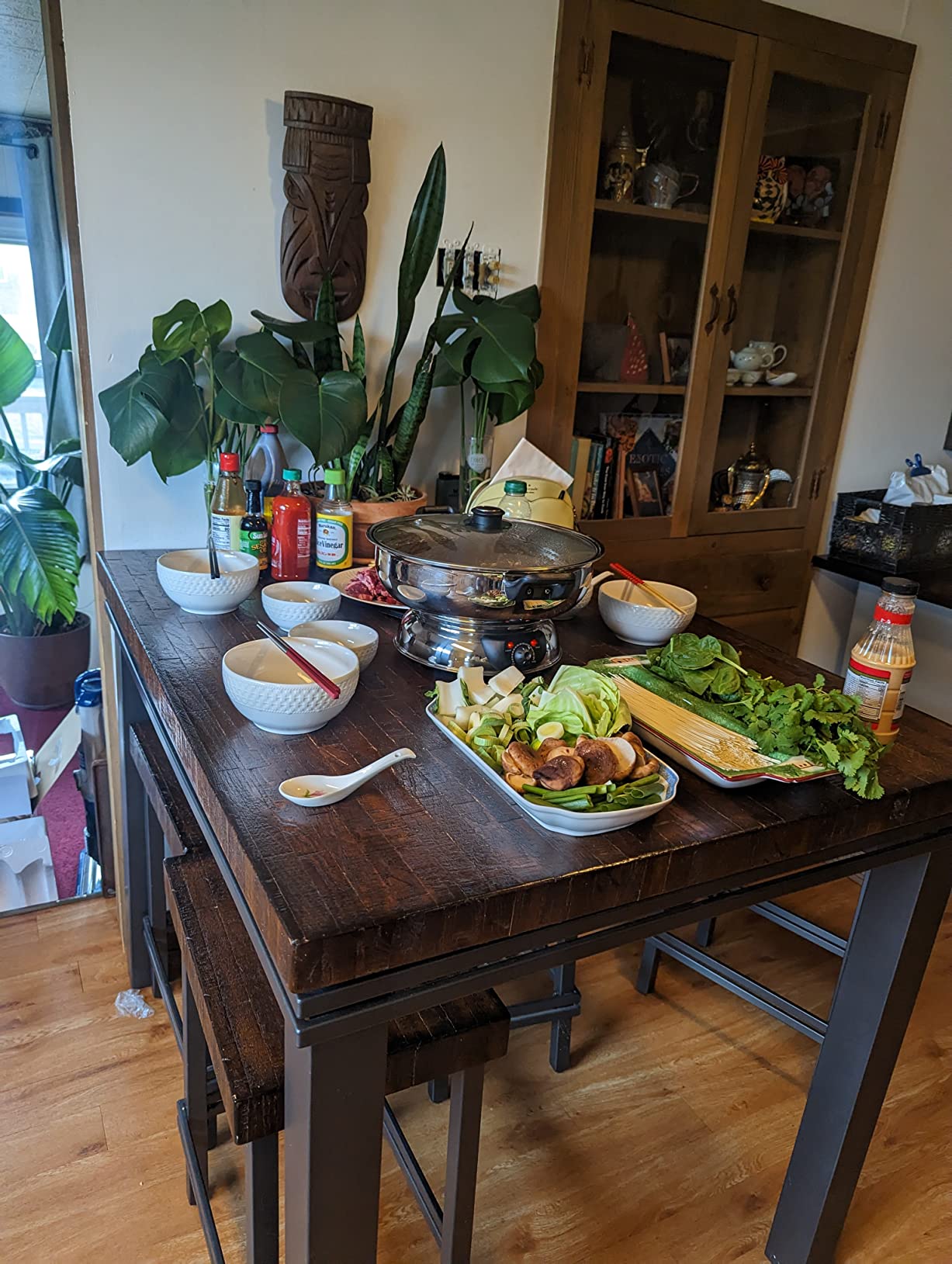 Sonya 5.1 L Electric Dual-Sided Shabu Shabu & Mongolian Hot Pot - Stainless Steel, Large Capacity for Family Meals & Hot Pot Parties customer photo 1