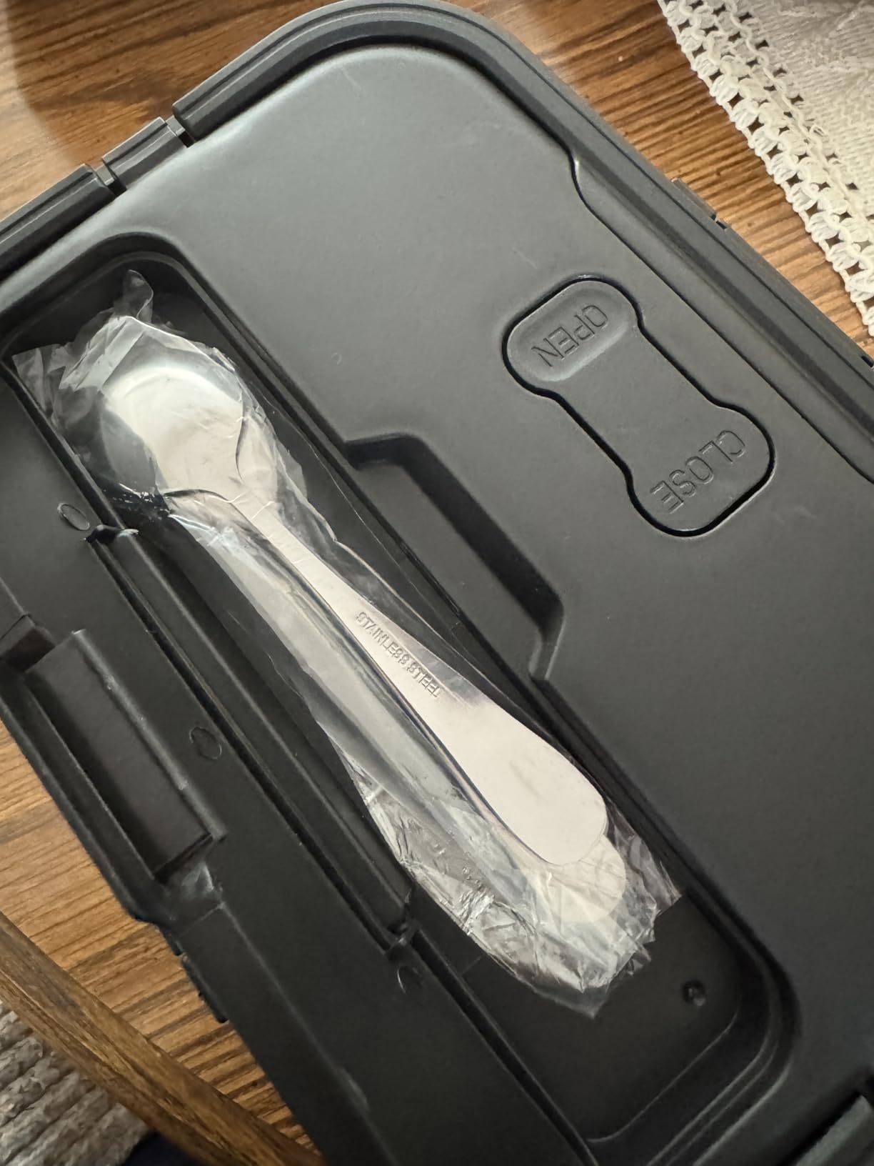 Annie & Mia Design Electric Lunch Box for Adults, 100w 1.8L Portable Food Warmer for men Heated Lunch Box for Adults, Home/Car/Office/Truck Use, Lonchera Eléctrica Portátil customer photo 1