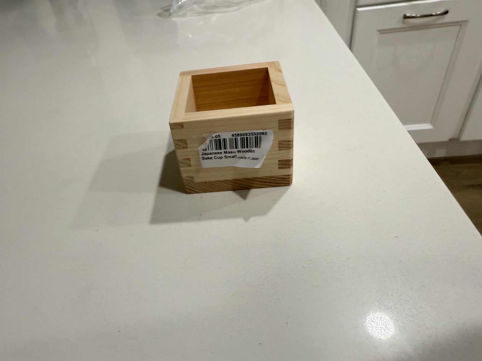 JapanBargain, 12-Pack Small Hinoki Cypress Masu Sake Cups - Made in Japan Wooden Sake Box Cups with Leak-Resistant Interlocking Joints, Natural Aroma - For Chilled Sake, 2 Ounce customer photo 1