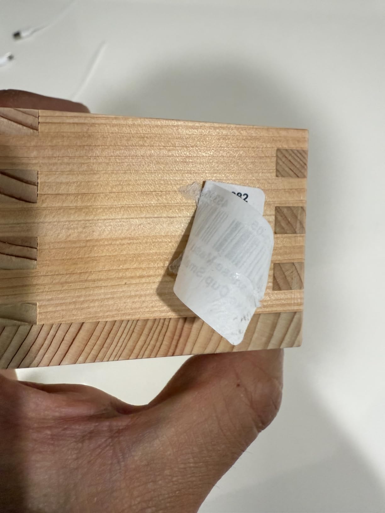 JapanBargain, 12-Pack Small Hinoki Cypress Masu Sake Cups - Made in Japan Wooden Sake Box Cups with Leak-Resistant Interlocking Joints, Natural Aroma - For Chilled Sake, 2 Ounce customer photo 2