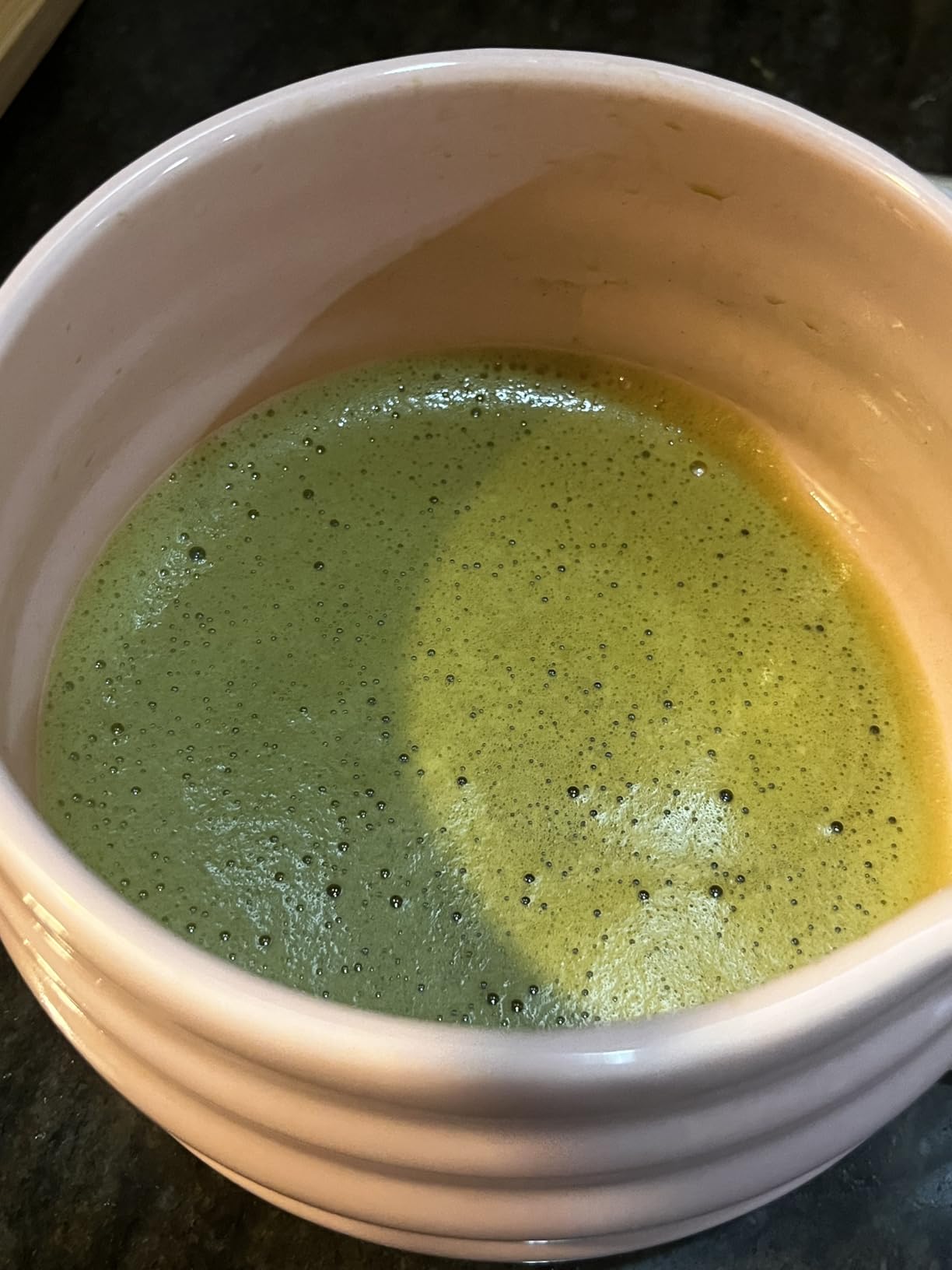 DOWAN Matcha Whisk Set, 7 Pcs Matcha Set Includes Bowl with Spout, Whisk and Holder, Bamboo Scoop and Holder, Sifter and Tea Towel - Matcha Kit Gift for Lovers Beginners (Pink) customer photo 2