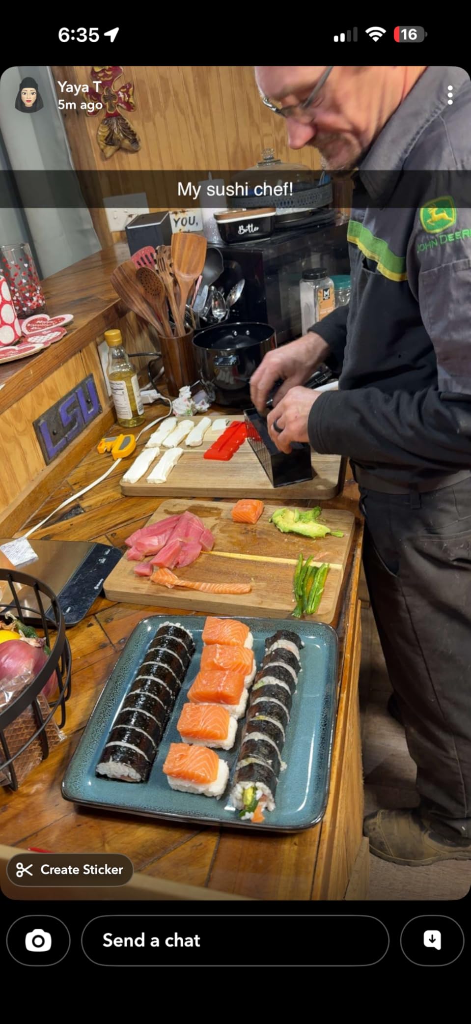 Sushi Maker Kit - 43-Piece Complete Set for Beginners with Sushi Bazooka Roller, Onigiri Mold, Nigiri Maker, Bamboo Rolling Mat & Accessories | Easy DIY Sushi Preparation at Home customer photo 1