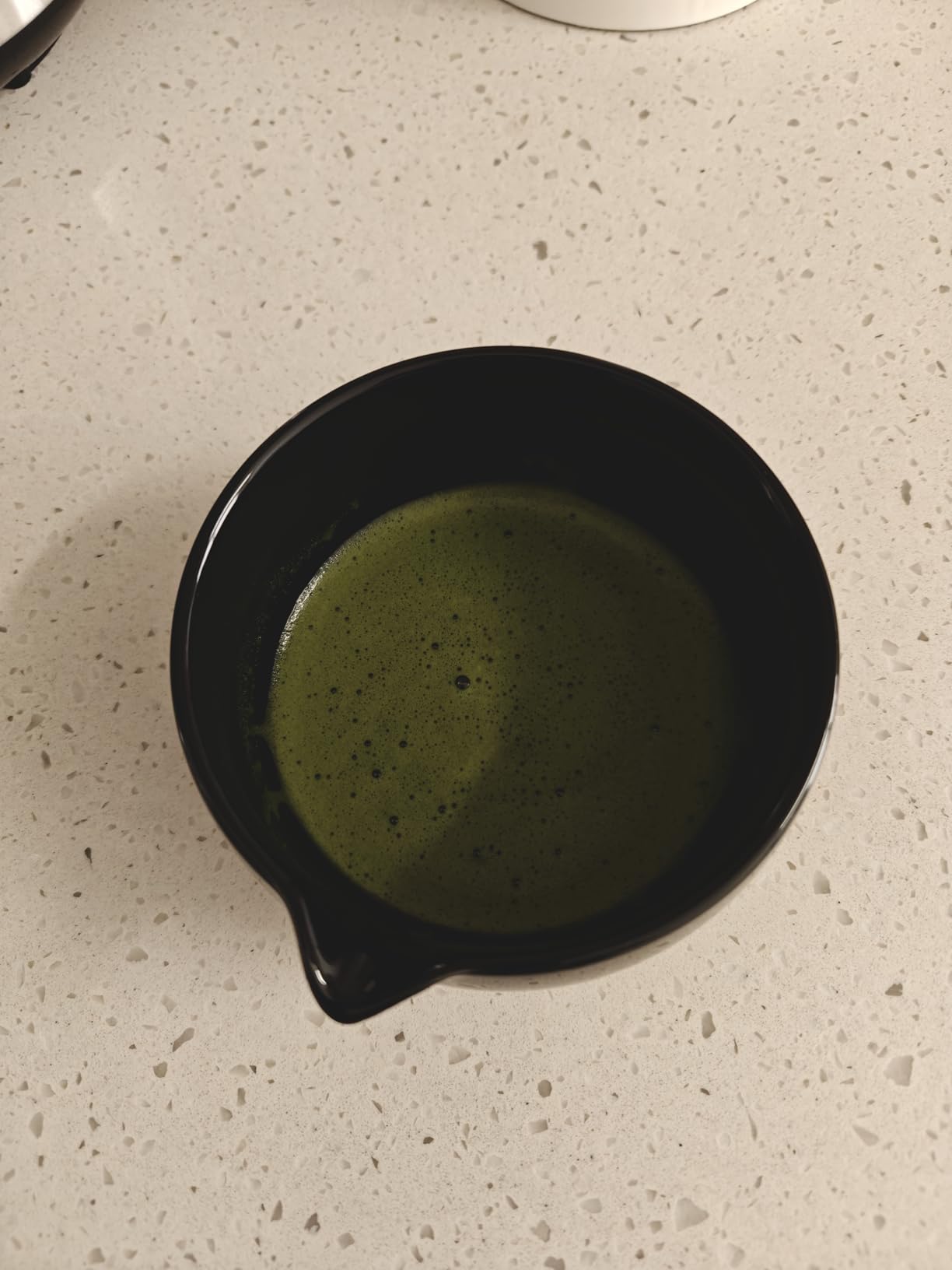 YIBO Matcha Whisk Set With Bowl, Ceramic Matcha Making Kit Includes Bamboo Whisk (Chasen), Holder Stand, Powder Starter Sifter, Scoop, Measuring Spoon & Cup Tea Tools For Ceremony (Mottled Green) customer photo 2