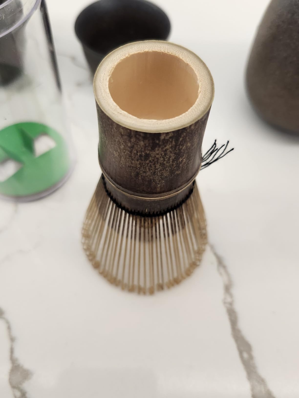 ZENSO Premium Matcha Whisk Set - 10 Piece Japanese Matcha Tea Ceremony Kit | Matcha Bowl, Tea Canister, Purple Bamboo Whisk, Whisk Holder, Sifter, Scoop & Scoop Holder, Tea Cup, Tea Cloth, Tea Spoon customer photo 1