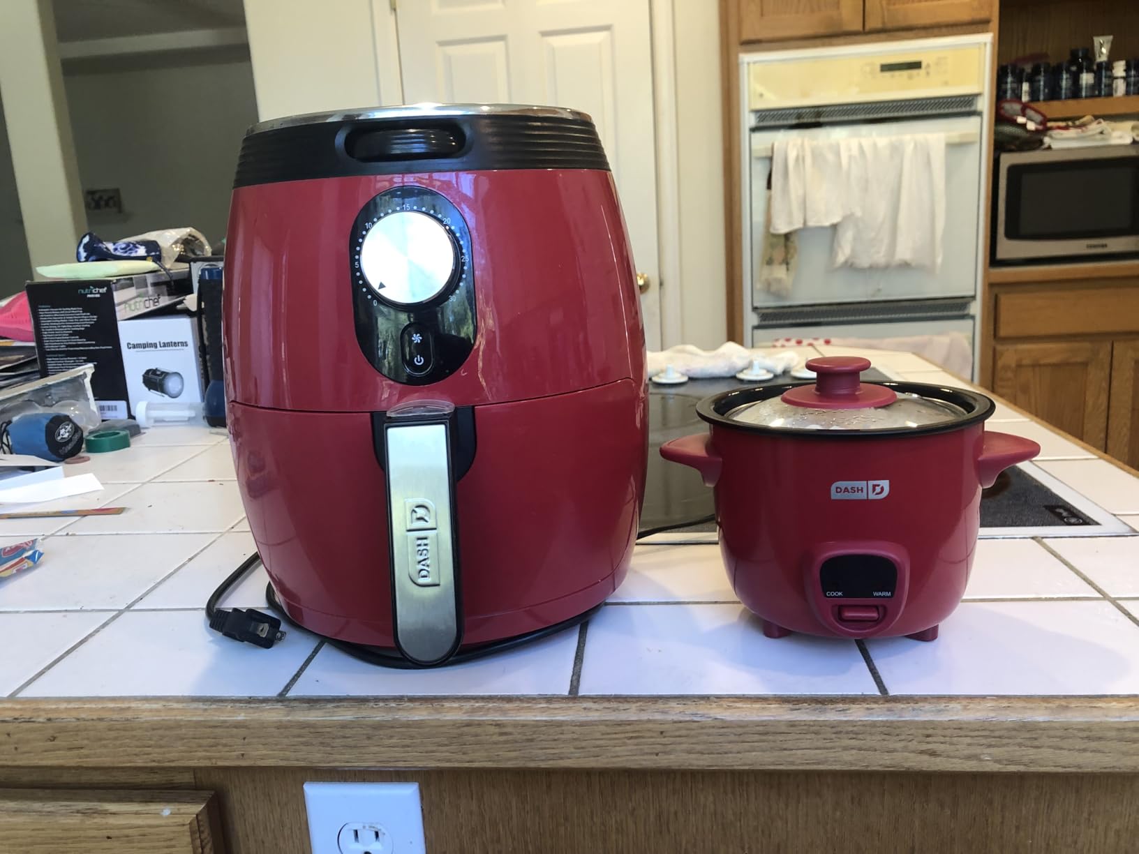 Dash Mini Ceramic Rice Cooker - Designed for Single-Serve Cooking - Compact Rice Cooker with Nonstick Removable Pot, Keep Warm Function & Easy-to-Clean Sleek Design - Aqua Ceramic customer photo 1