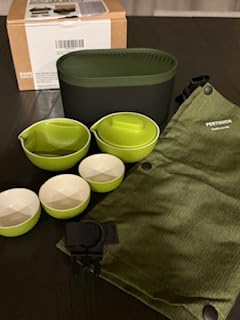 PERTOUCH-T1 Portable Gongfu Tea Set Asian Style Travel Tea Set Double-Wall Insulated Ceramic Kit with Teapot, Fair Cup, 3 Tea Bowls, Tea Tray & Waterproof Travel Bag for Outdoor, Car, Home, Office customer photo 1