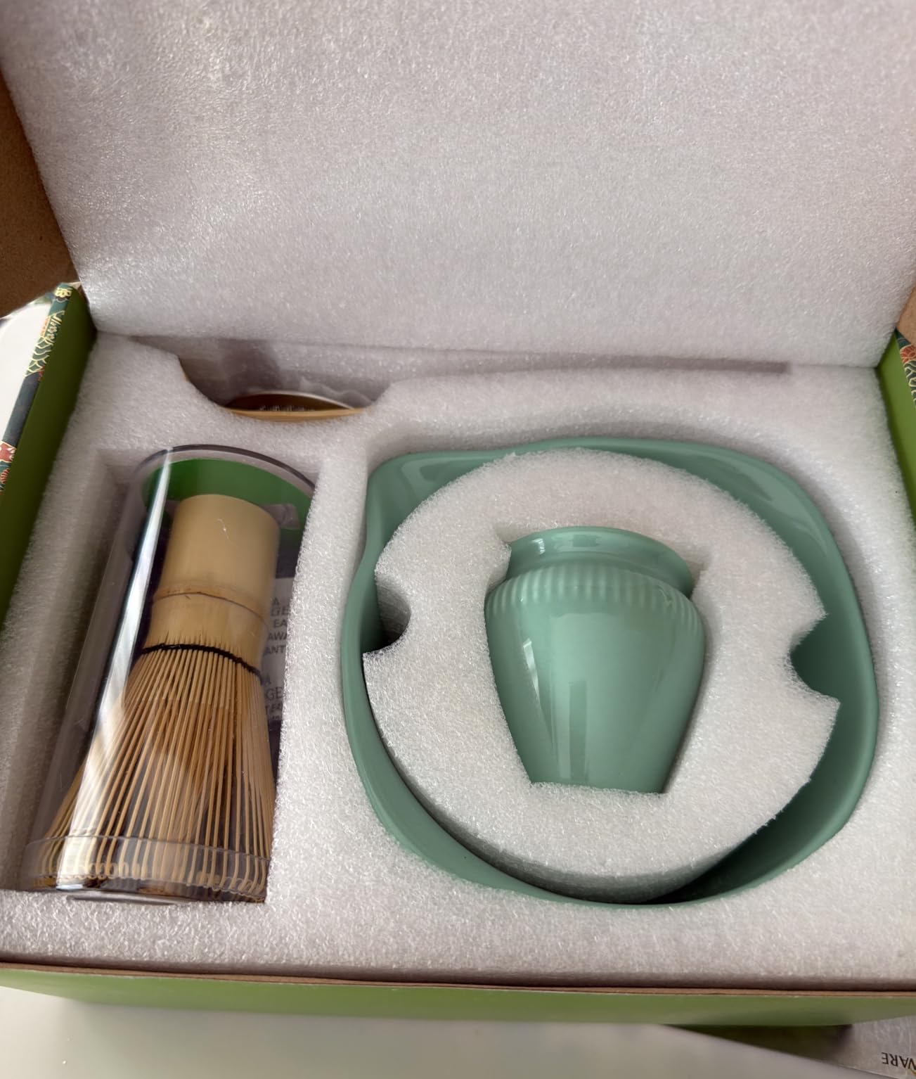 Sweejar 23 Pcs Floral Tea Sets with Metal Holder, Relief Gold Rim Porcelain Tea Sets for Adults, Cup and Saucer Set for 6, with Teapot, Sugar Bowl, Milk Jug, Spoons (Small Flower) customer photo 1