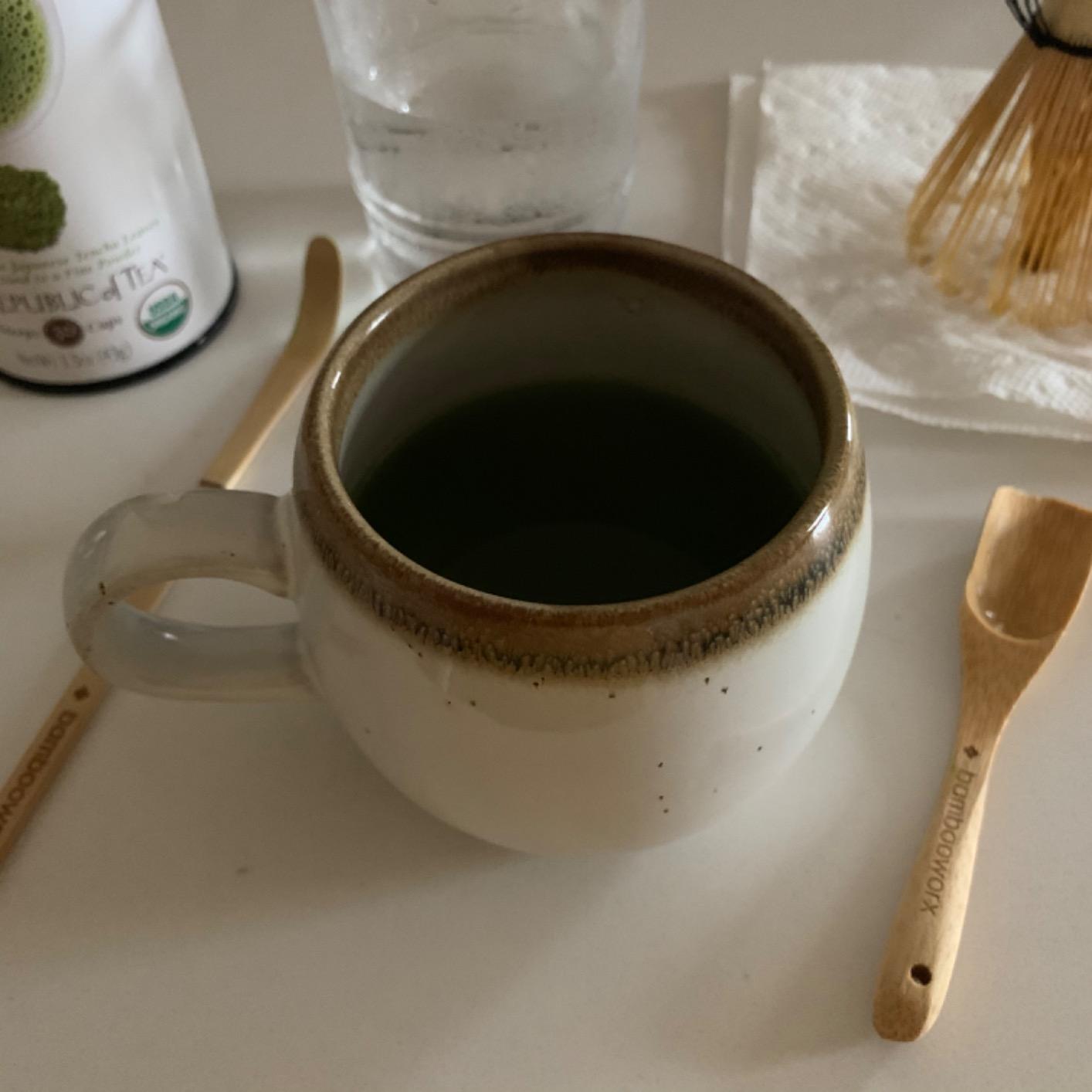 Matcha Mate Electric Powered Bamboo Whisk - Traditional Whisking with Electronic Precision - Rechargeable Portable Tea Frother, Stirrer, Mixer, Making Machine Set Accessories Kit - Gift (Gift Set) customer photo 1