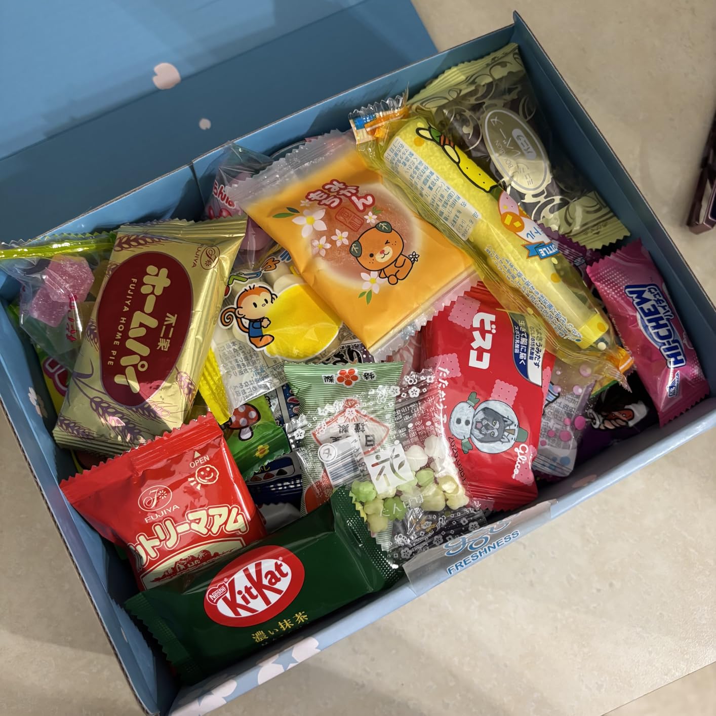 2 Sakura Box Japanese Snacks & Candy Sets - 2x 30 Piece Dagashi Gift Box (60 Pieces) customer photo 2