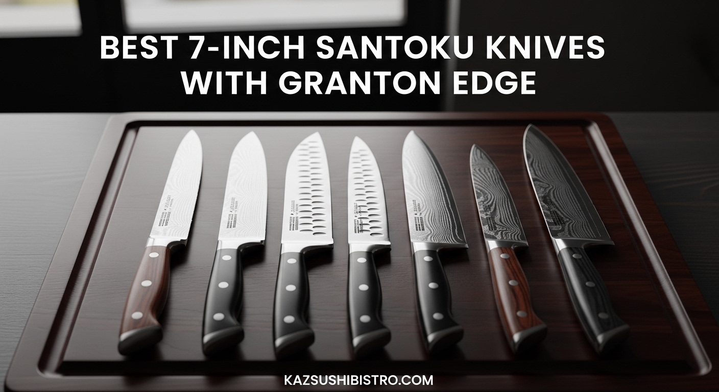 Best 7-Inch Santoku Knives With Granton Edge