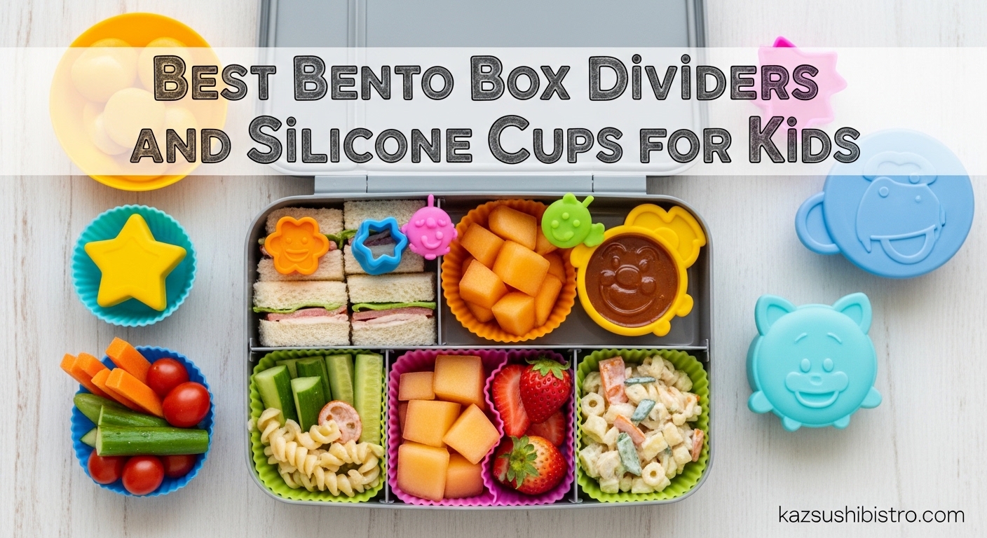 Best Bento Box Dividers and Silicone Cups for Kids