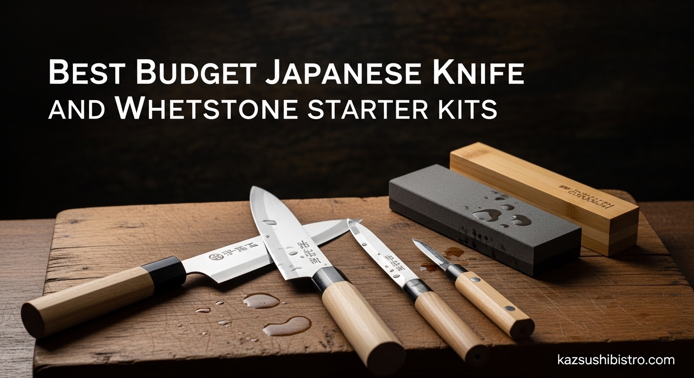 Best Budget Japanese Knife and Whetstone Starter Kits