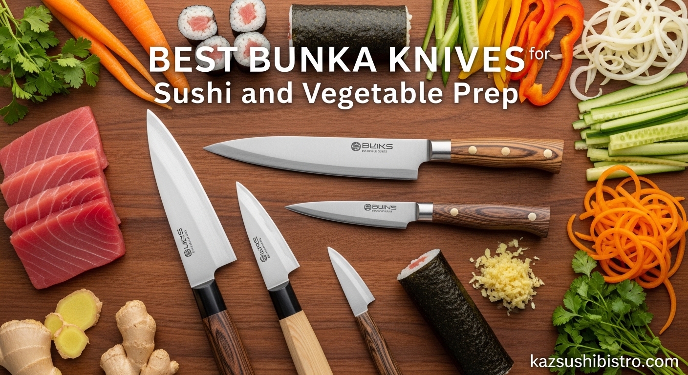 Best Bunka Knives for Sushi and Vegetable Prep