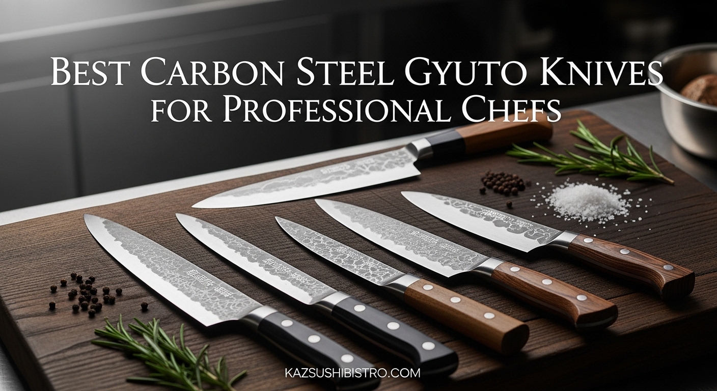 Best Carbon Steel Gyuto Knives for Professional Chefs