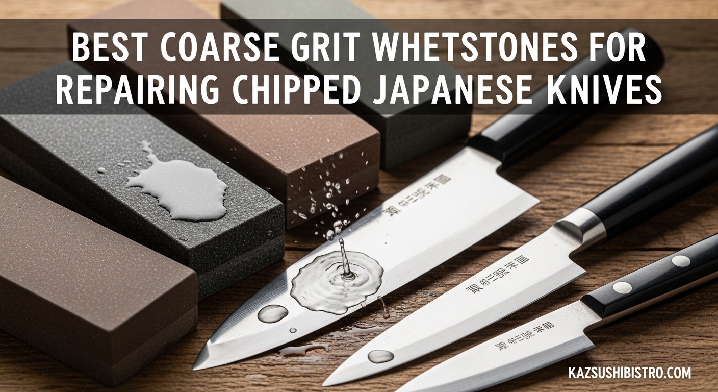 Best Coarse Grit Whetstones for Repairing Chipped Japanese Knives