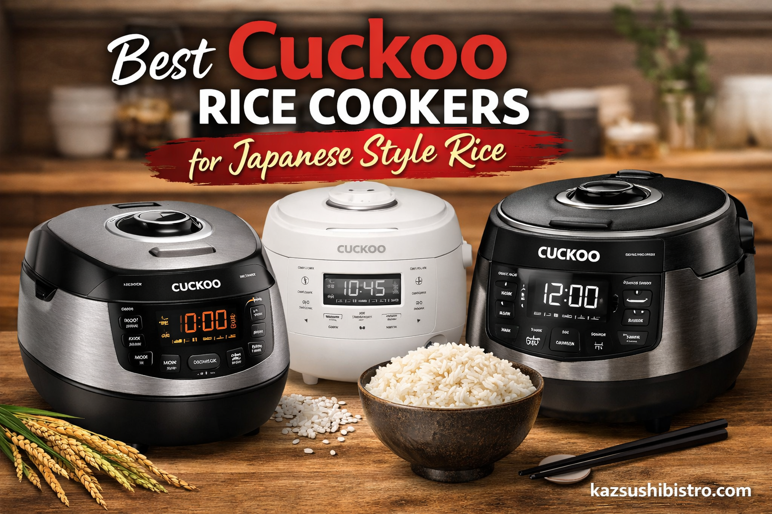 Best Cuckoo Rice Cookers for Japanese Style Rice