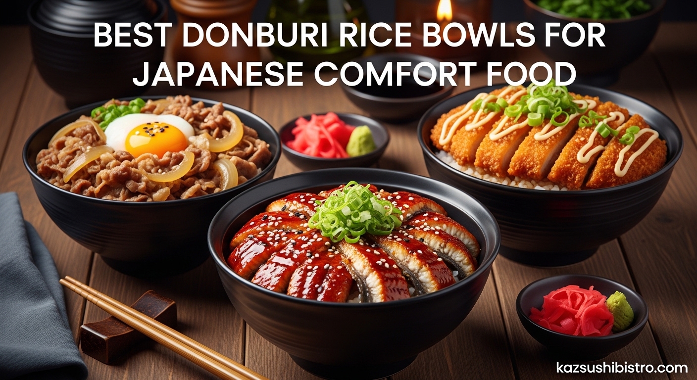 Best Donburi Rice Bowls for Japanese Comfort Food