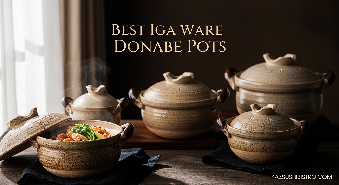 Best Iga Ware Donabe Pots