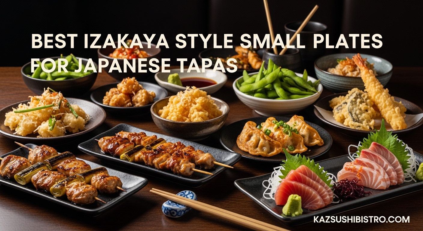 Best Izakaya Style Small Plates for Japanese Tapas