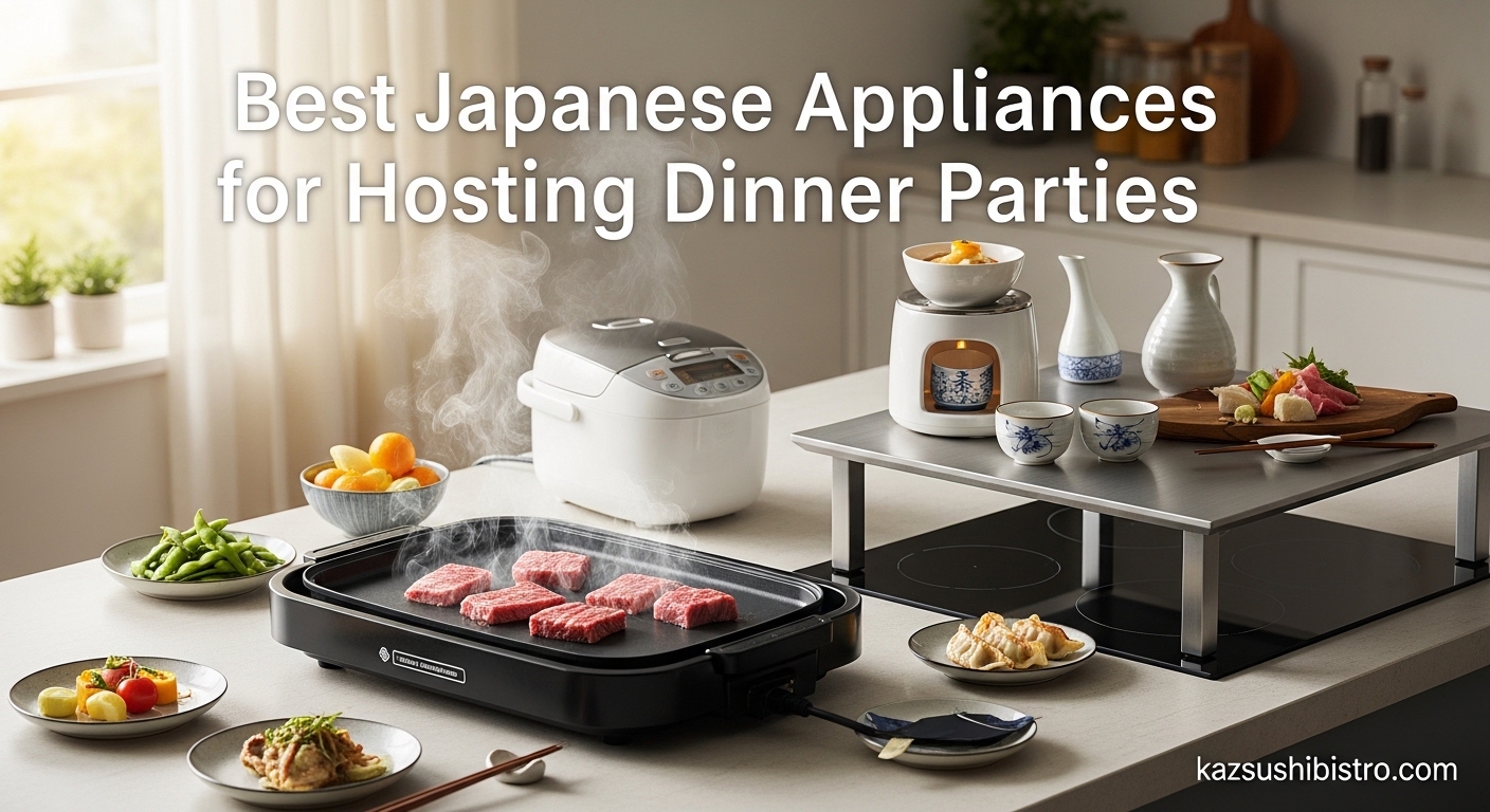 Best Japanese Appliances for Hosting Dinner Parties